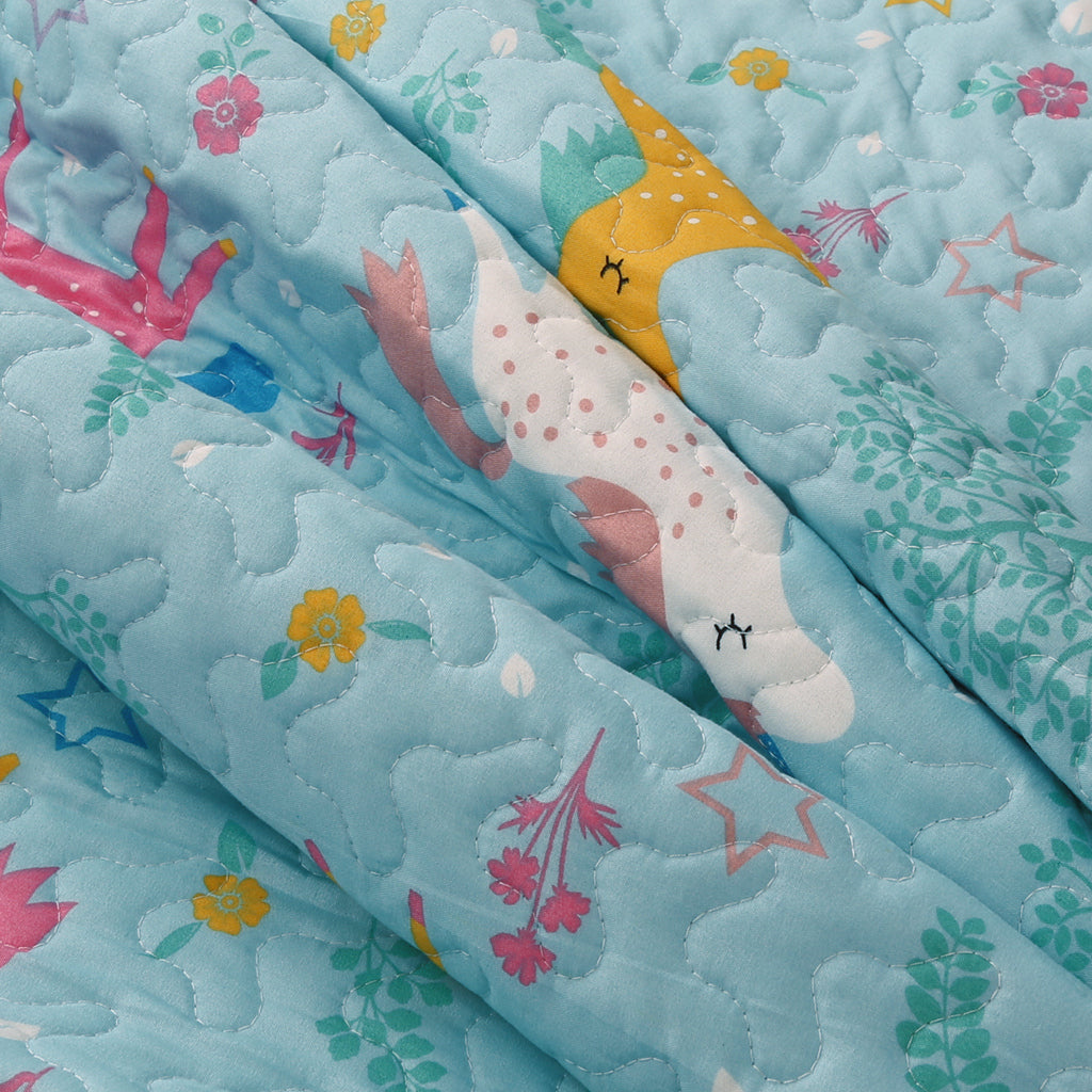 2/3 Piece Kids Quilt Bedspread Set Throw Blanket