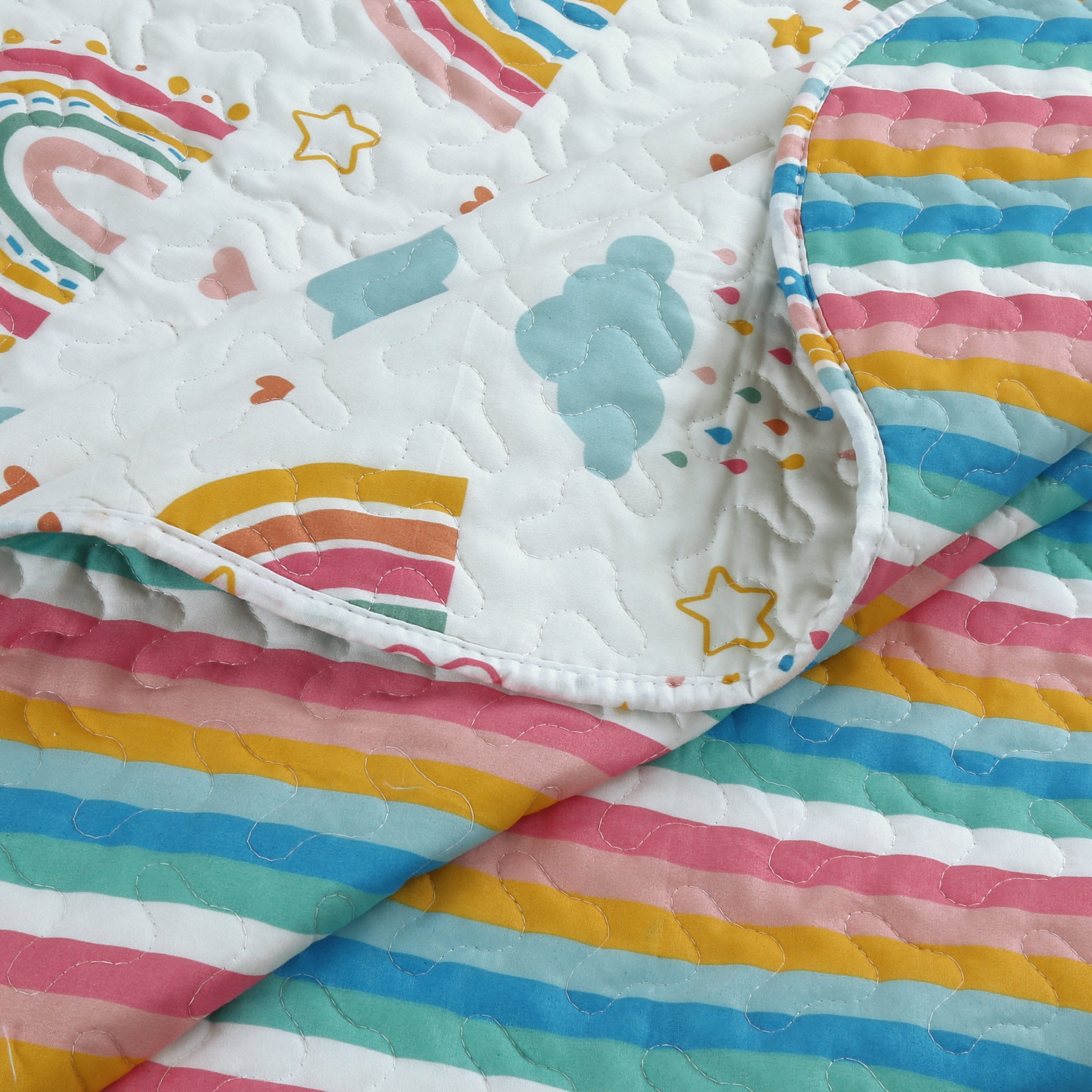 2/3 Piece Kids Quilt Bedspread Set Throw Blanket