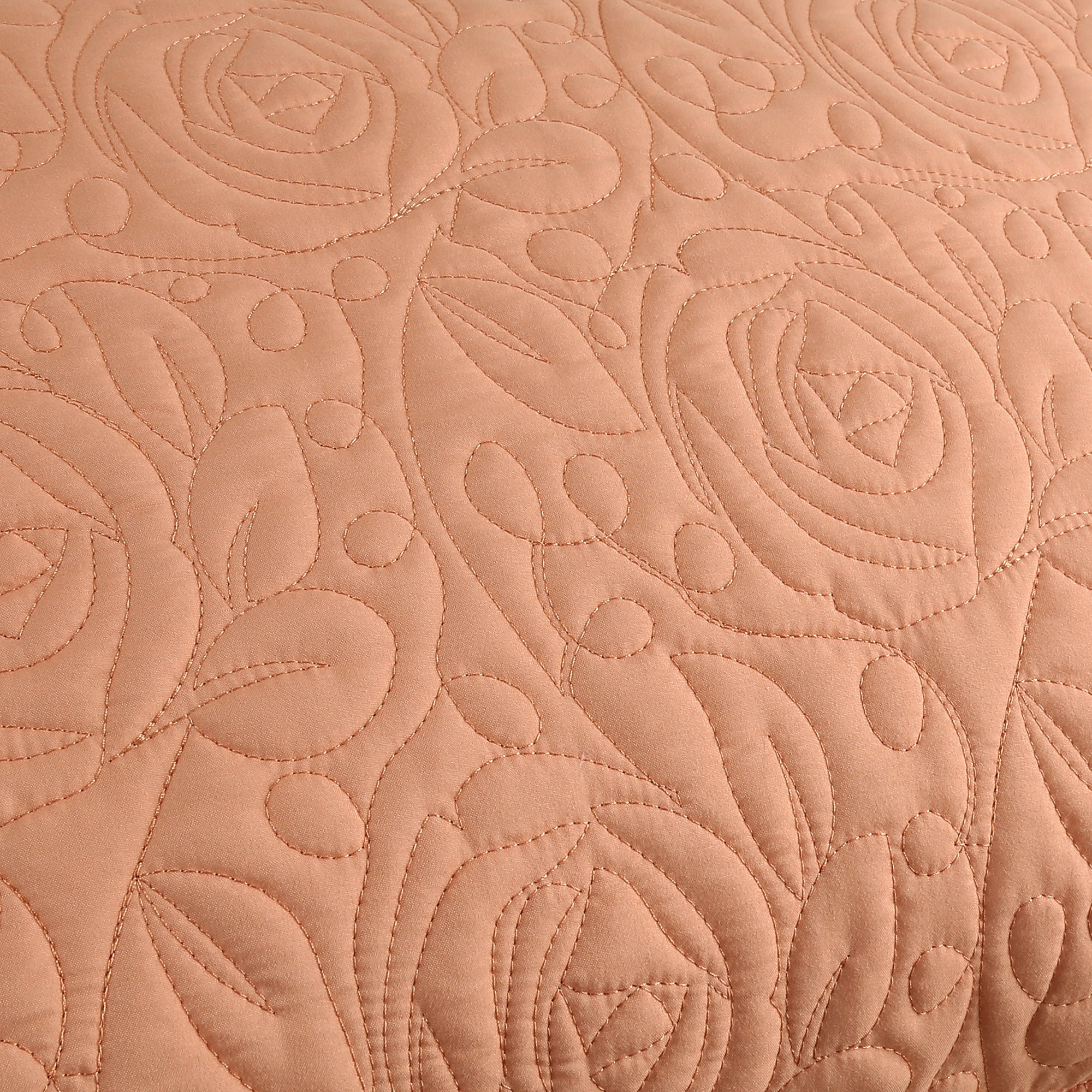 2 Piece Embroidered Pillow Shams Standard Size