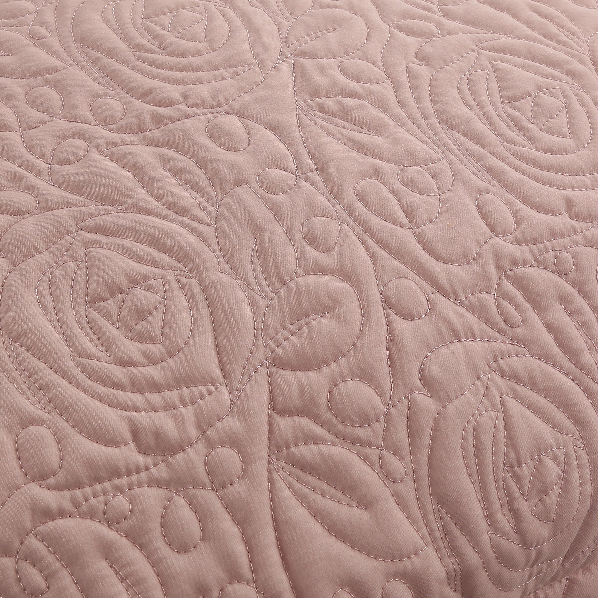 2 Piece King Size Quilted Pillow Shams, Decorative Pillow Covers
