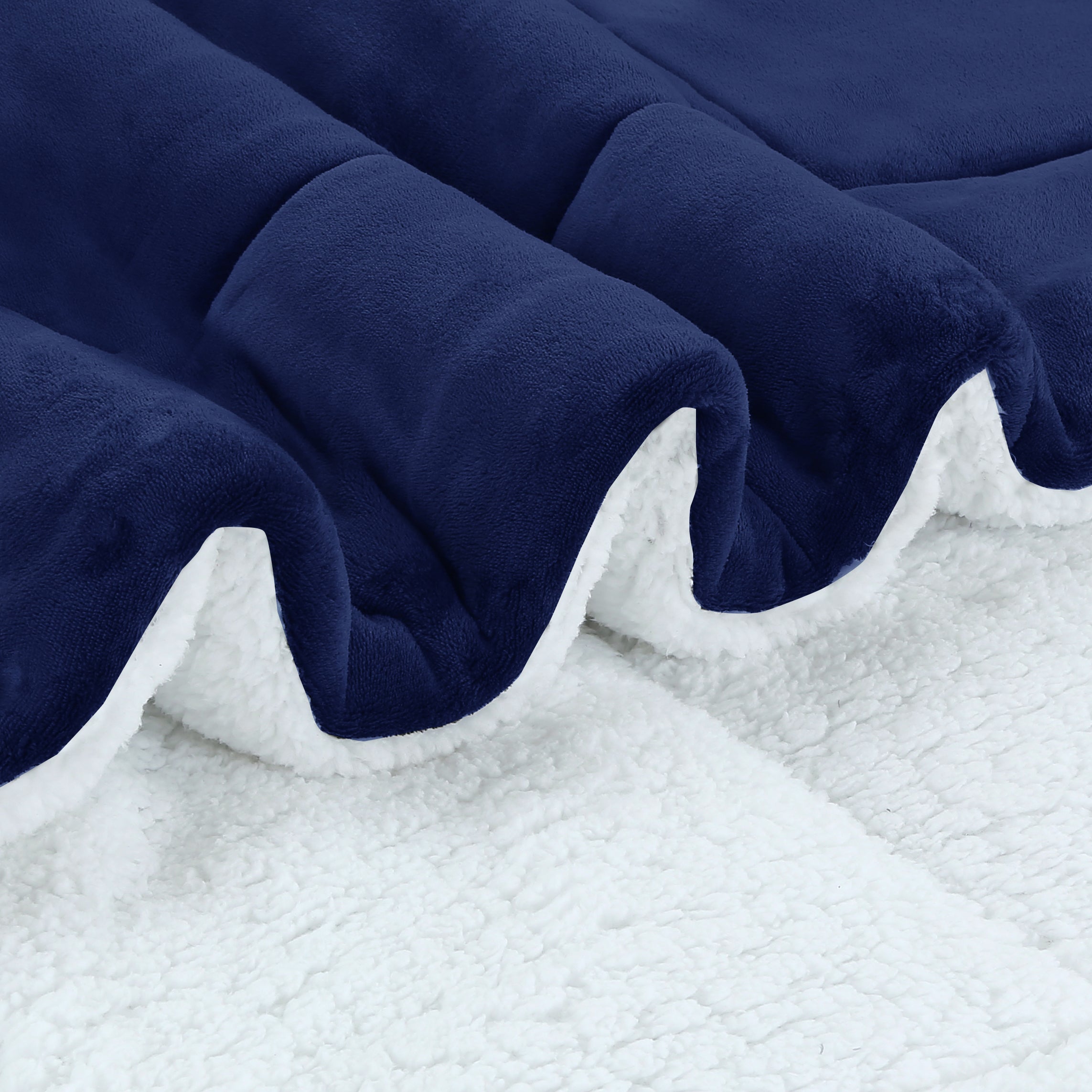 3 Piece Soft Cozy Plush Solid Color Comforter Set