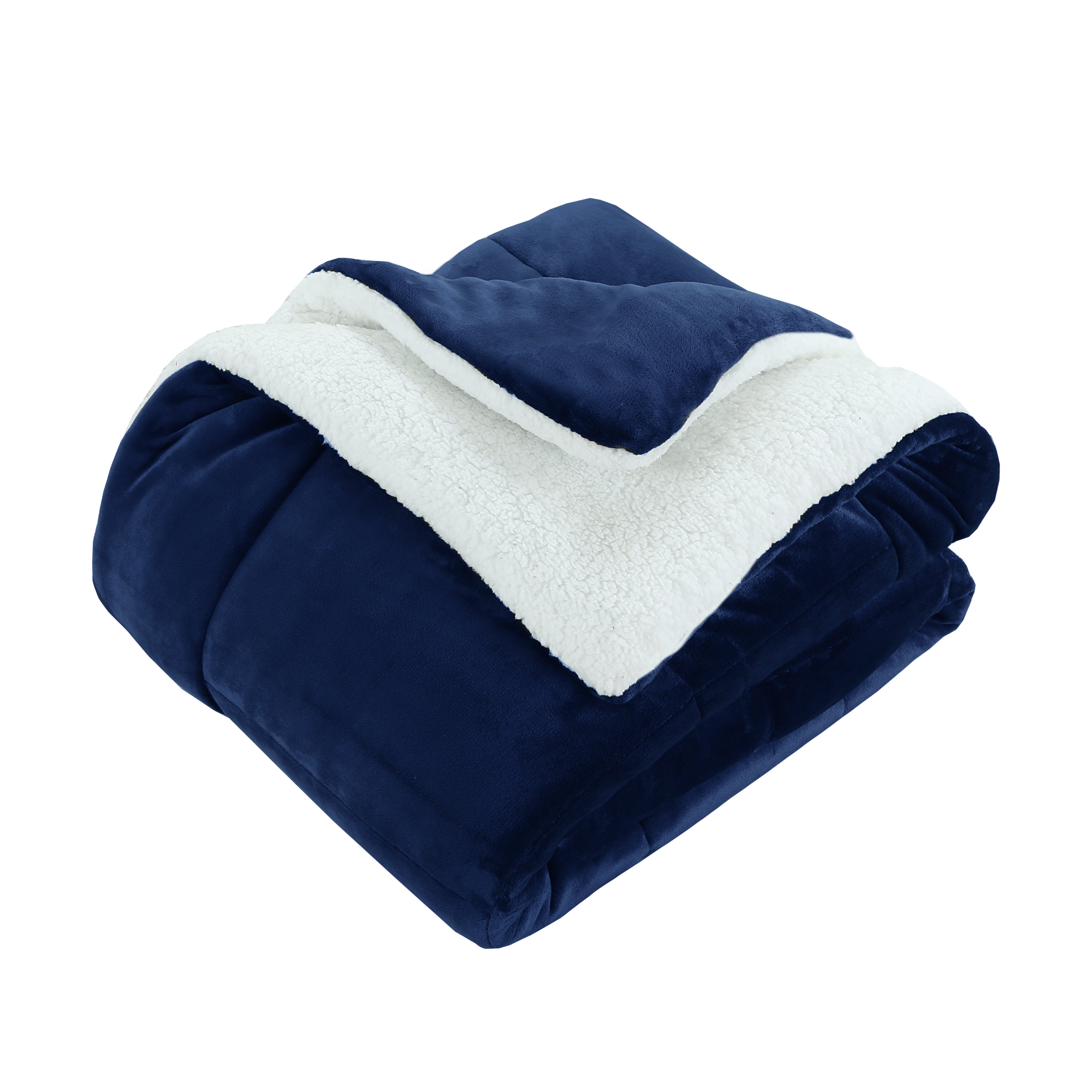 3 Piece Soft Cozy Plush Solid Color Comforter Set