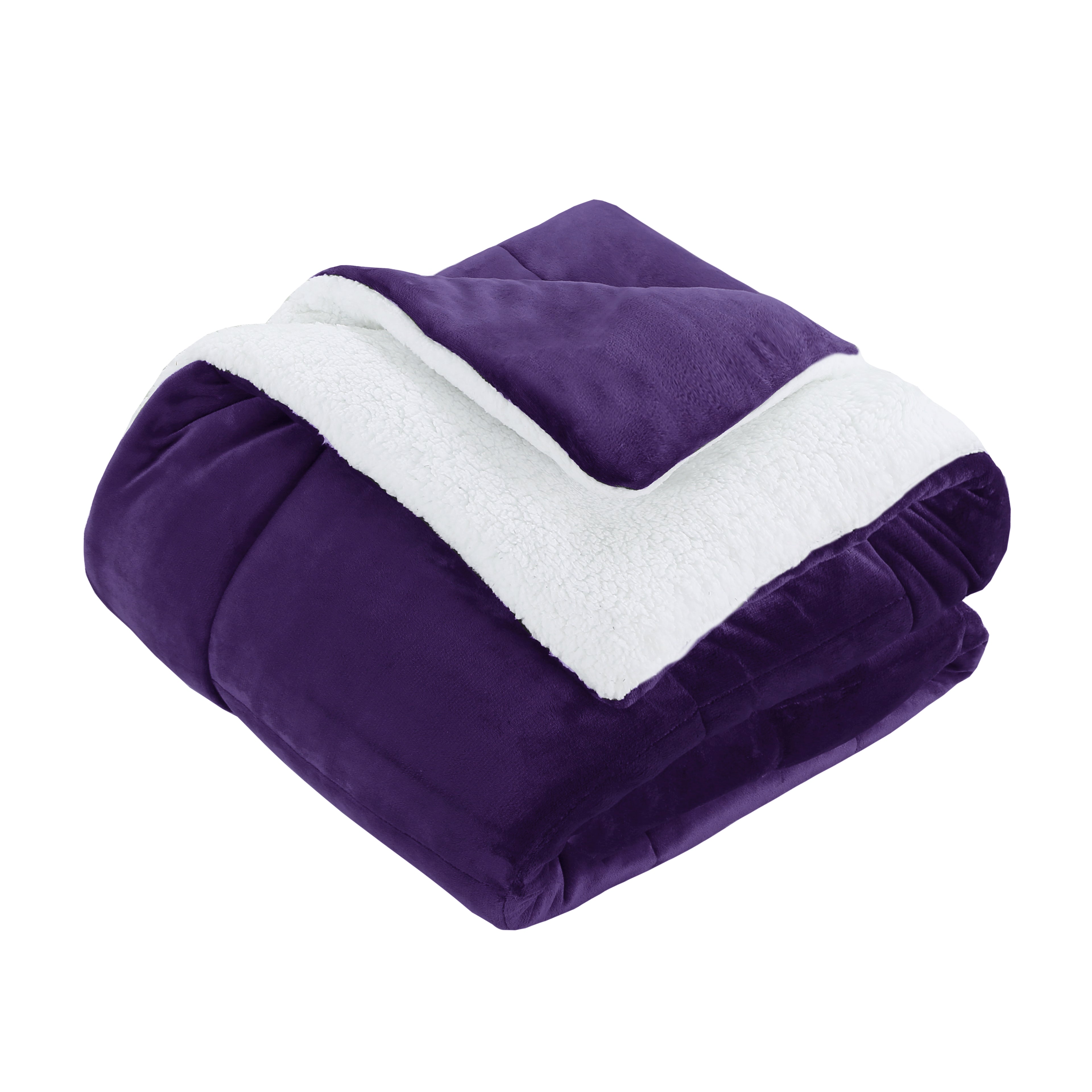 3 Piece Soft Cozy Plush Solid Color Comforter Set