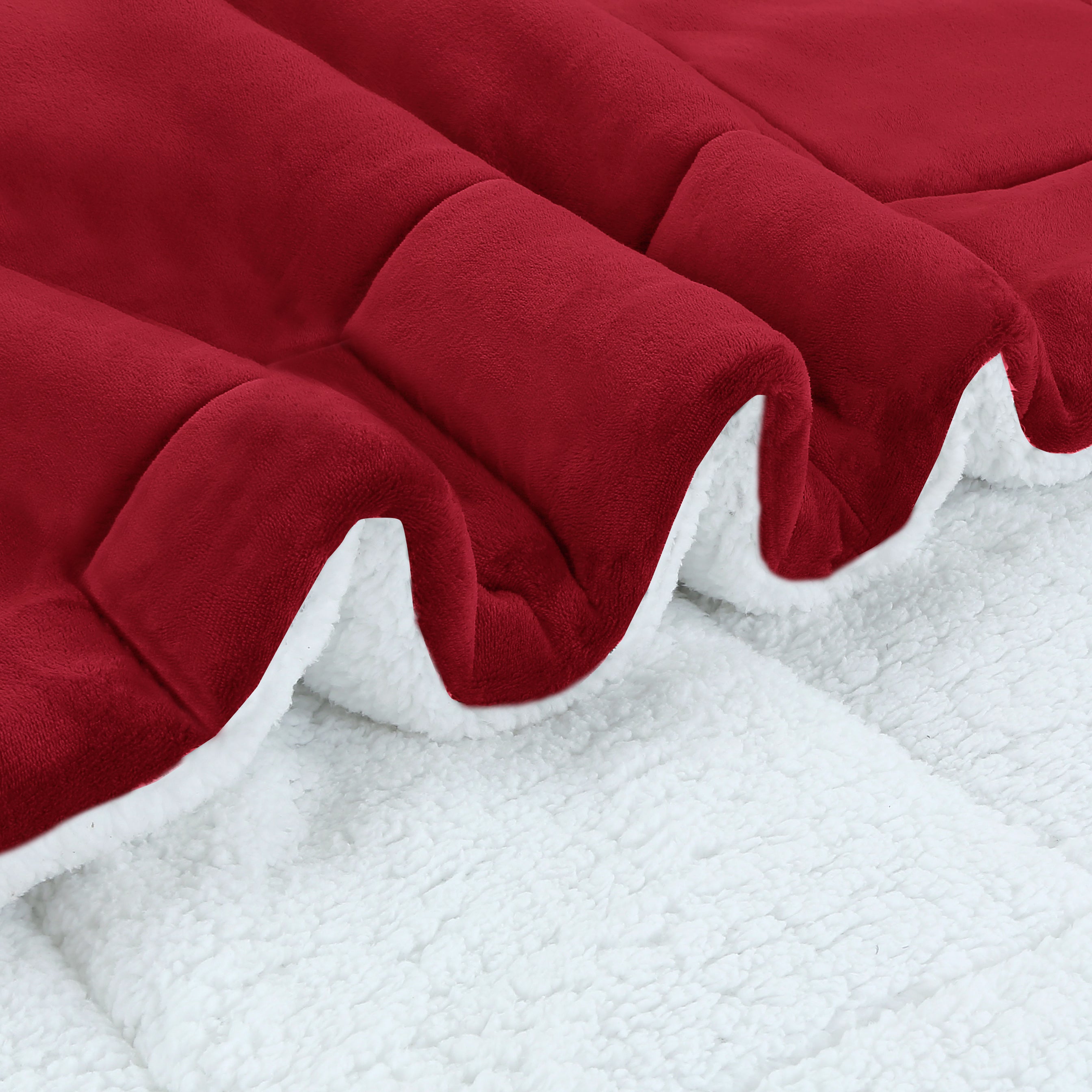 3 Piece Soft Cozy Plush Solid Color Comforter Set