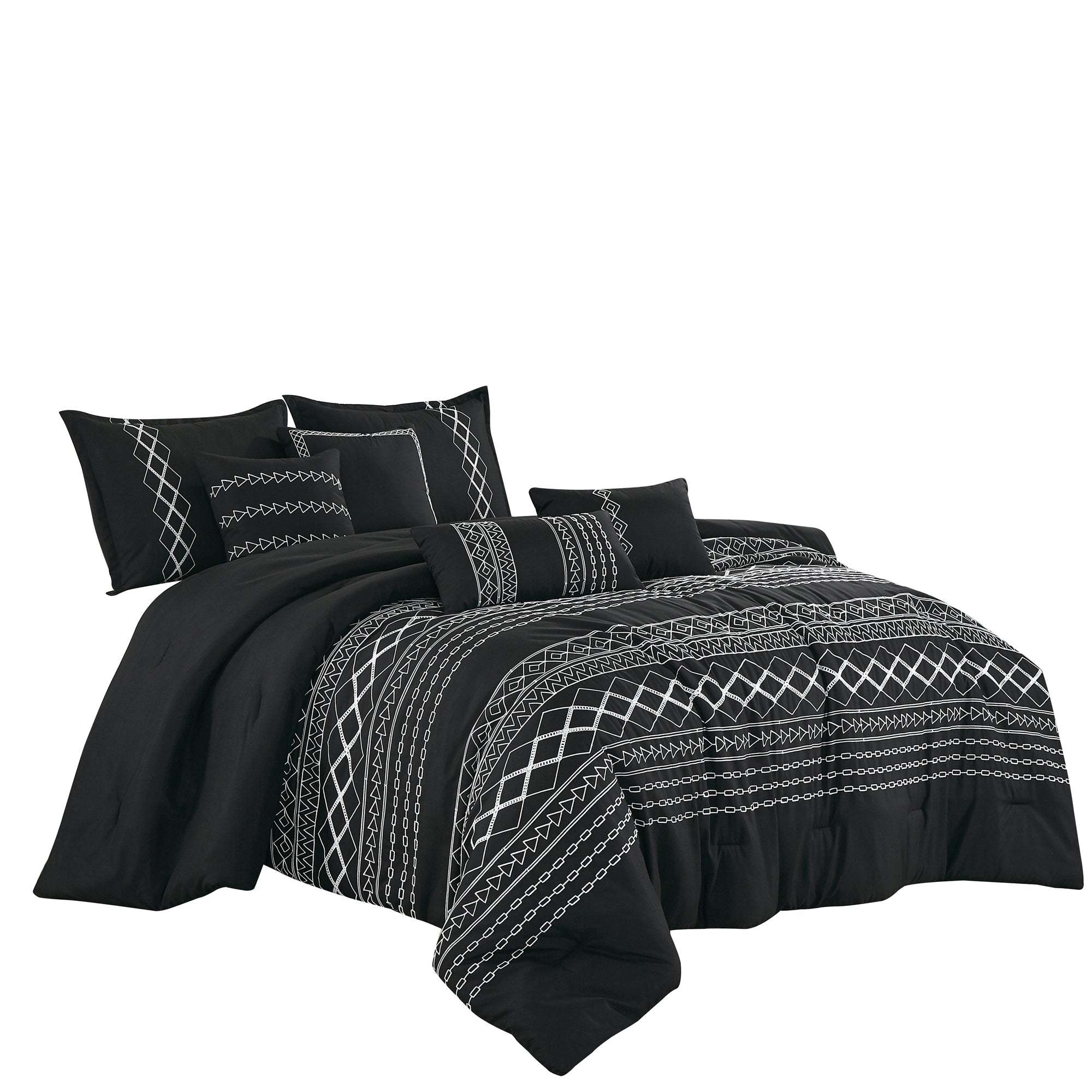 7 PCS Bedding Comforter Set Yihana 2024