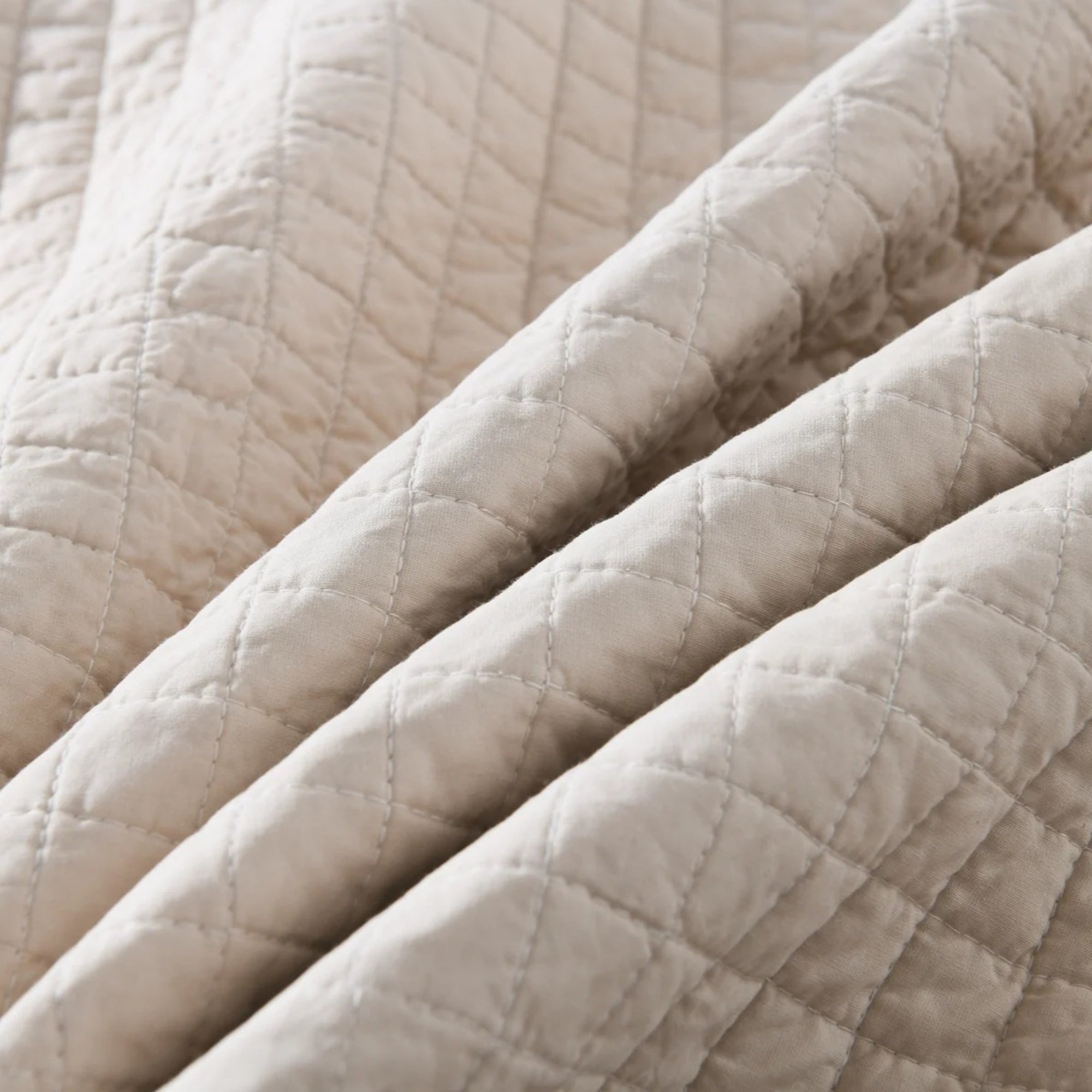 100% Cotton Quilted Throw Blanket Soft Decorative Couch Sofa Cover Lightweight Bed Throw