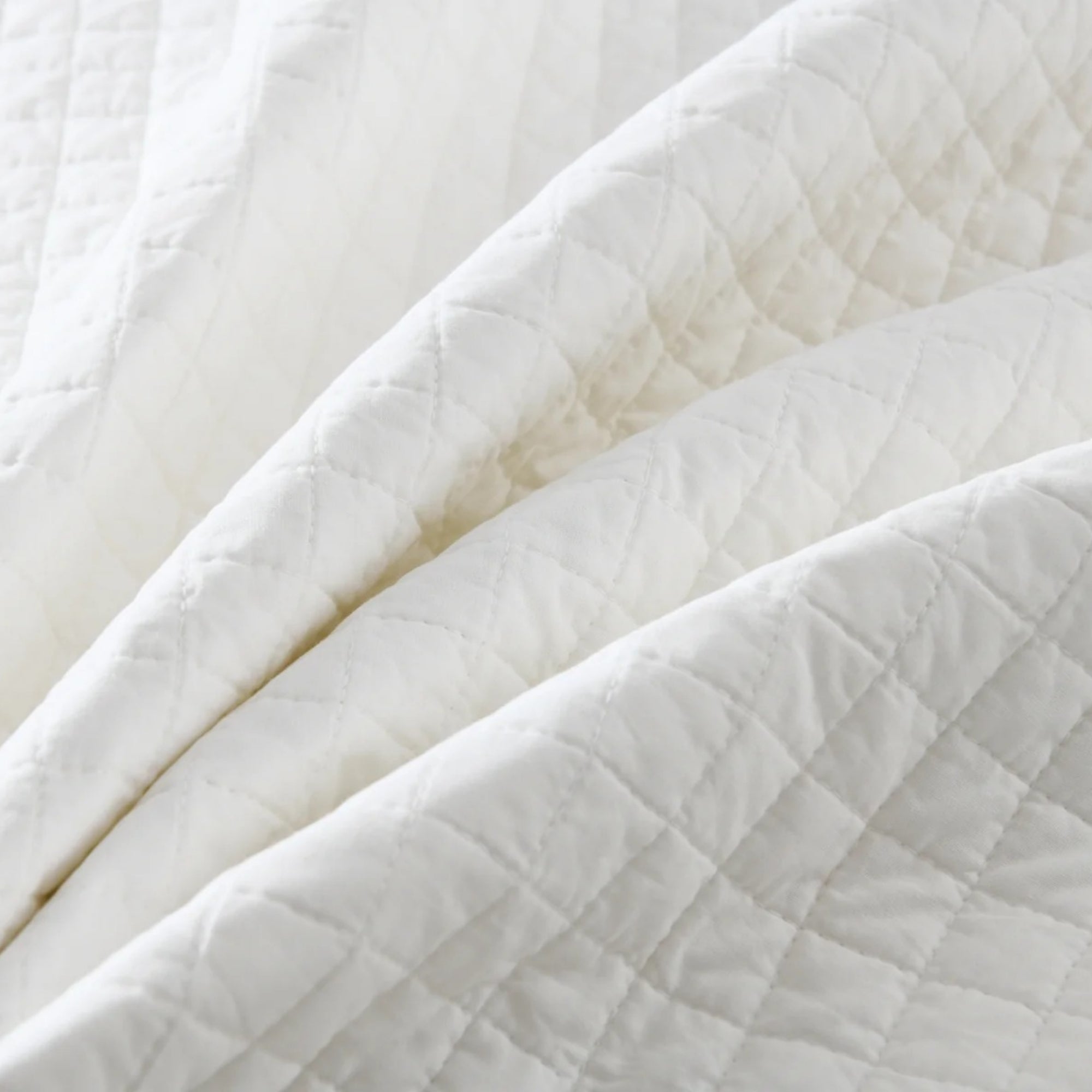 100% Cotton Quilted Throw Blanket Soft Decorative Couch Sofa Cover Lightweight Bed Throw