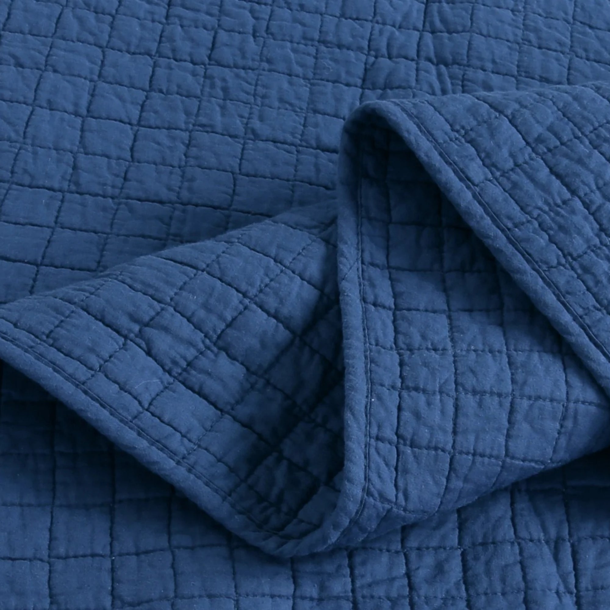 100% Cotton Quilted Throw Blanket Soft Decorative Couch Sofa Cover Lightweight Bed Throw