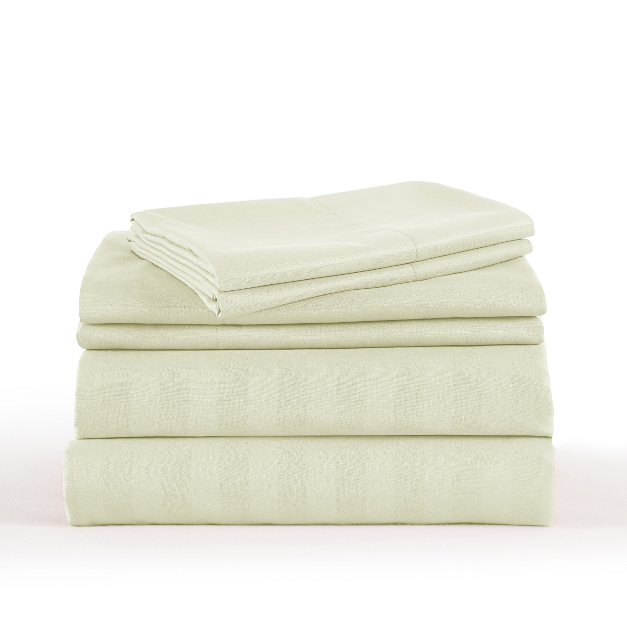 3/4 Piece Luxury Stripe Bed Sheet Set – Soft Hotel Bedding Collection 35000