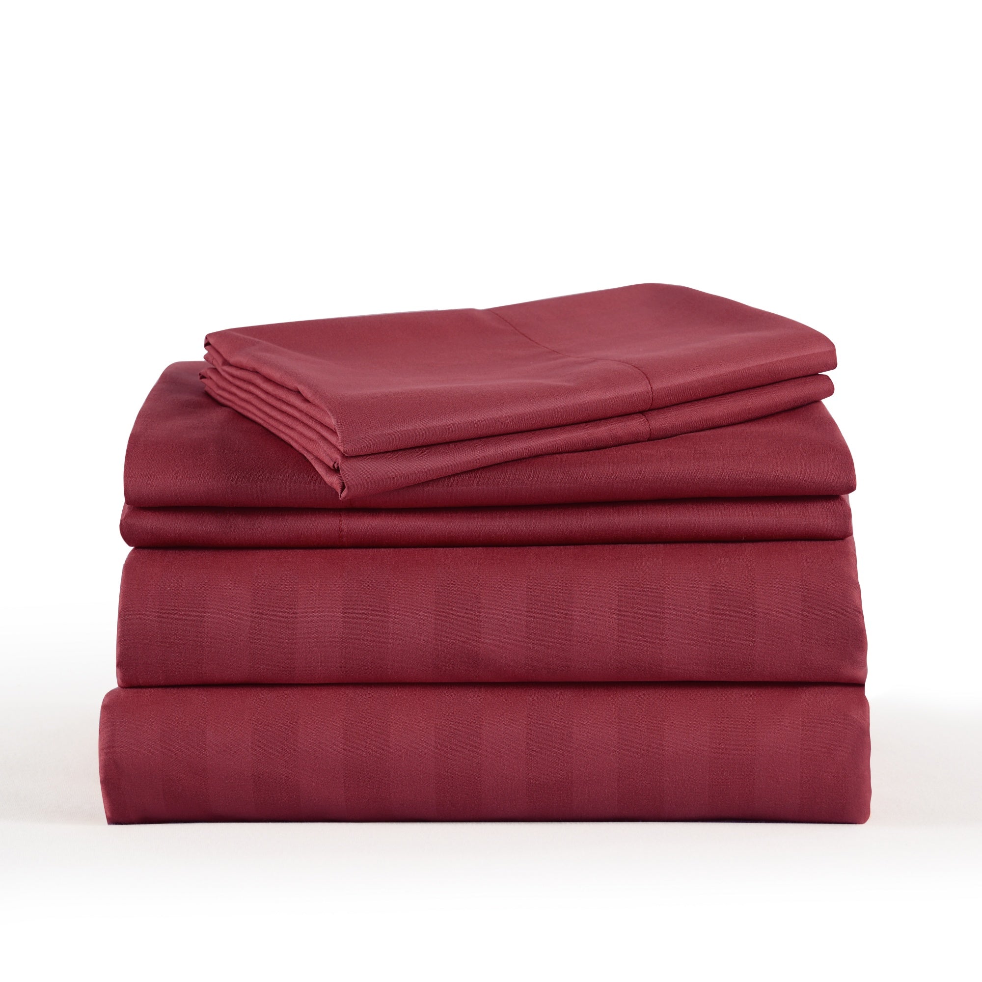 3/4 Piece Luxury Stripe Bed Sheet Set – Soft Hotel Bedding Collection 35000