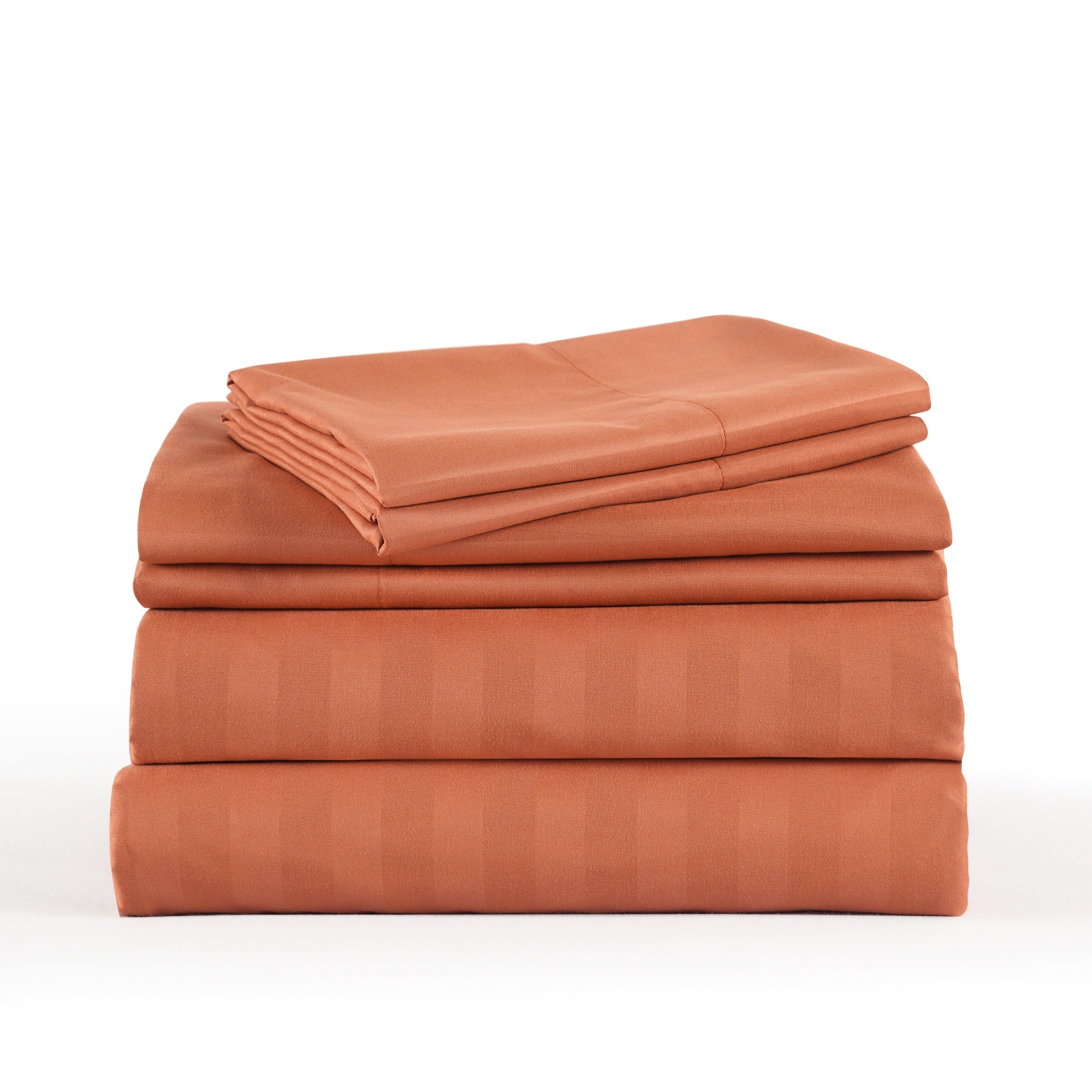 3/4 Piece Luxury Stripe Bed Sheet Set – Soft Hotel Bedding Collection 35000