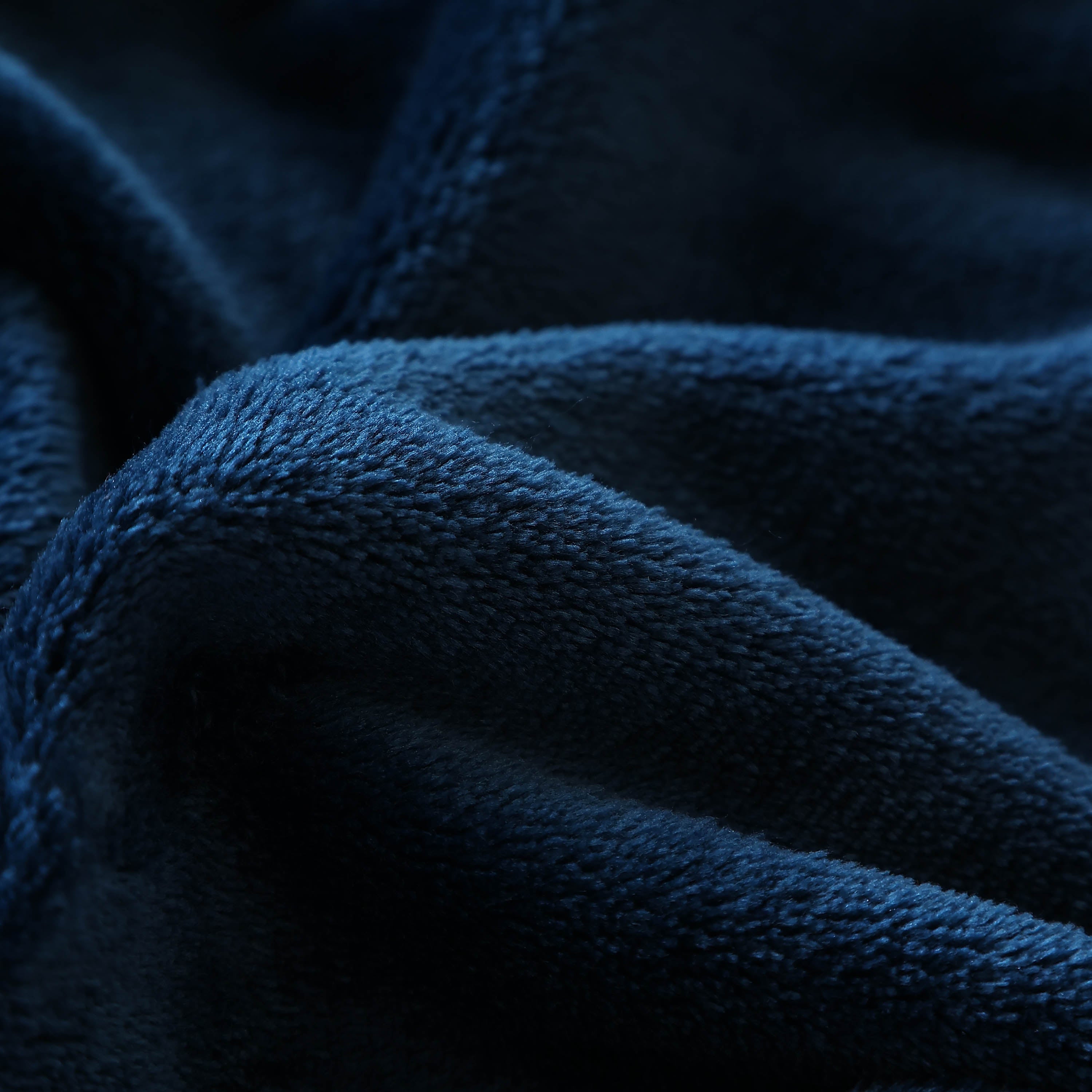 King Size Flannel Fleece Throw Blanket 240GSM Soft Lightweight Plush Cozy Bed Blanket 102 x 90 Inches