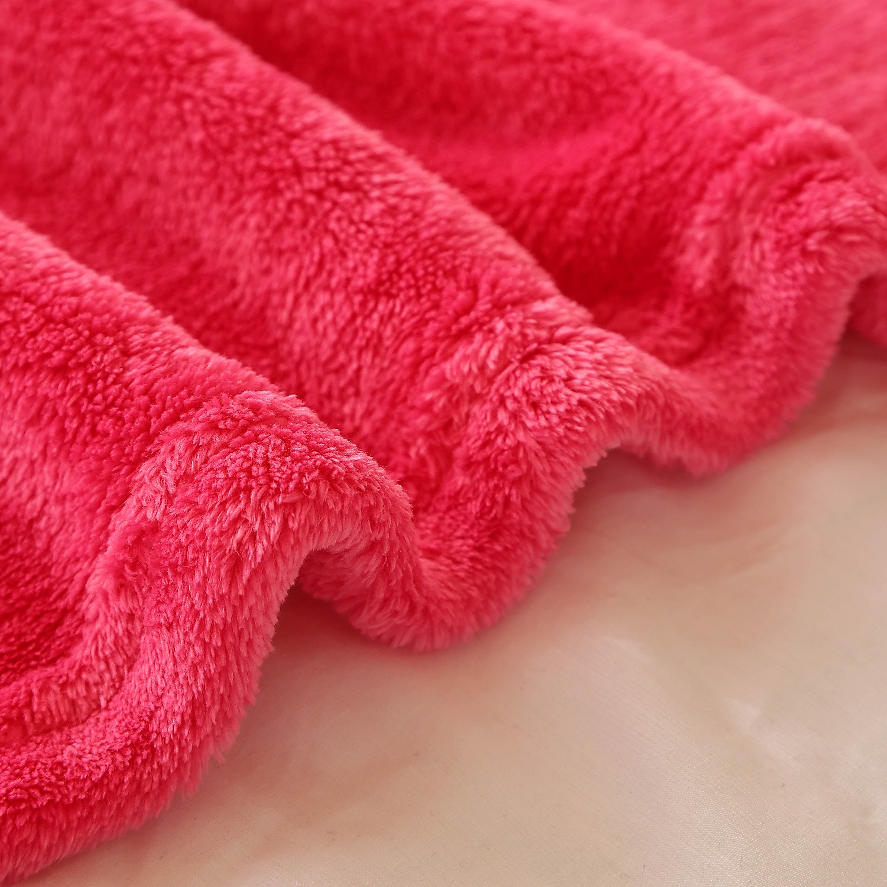 King Size Flannel Fleece Throw Blanket 240GSM Soft Lightweight Plush Cozy Bed Blanket 102 x 90 Inches