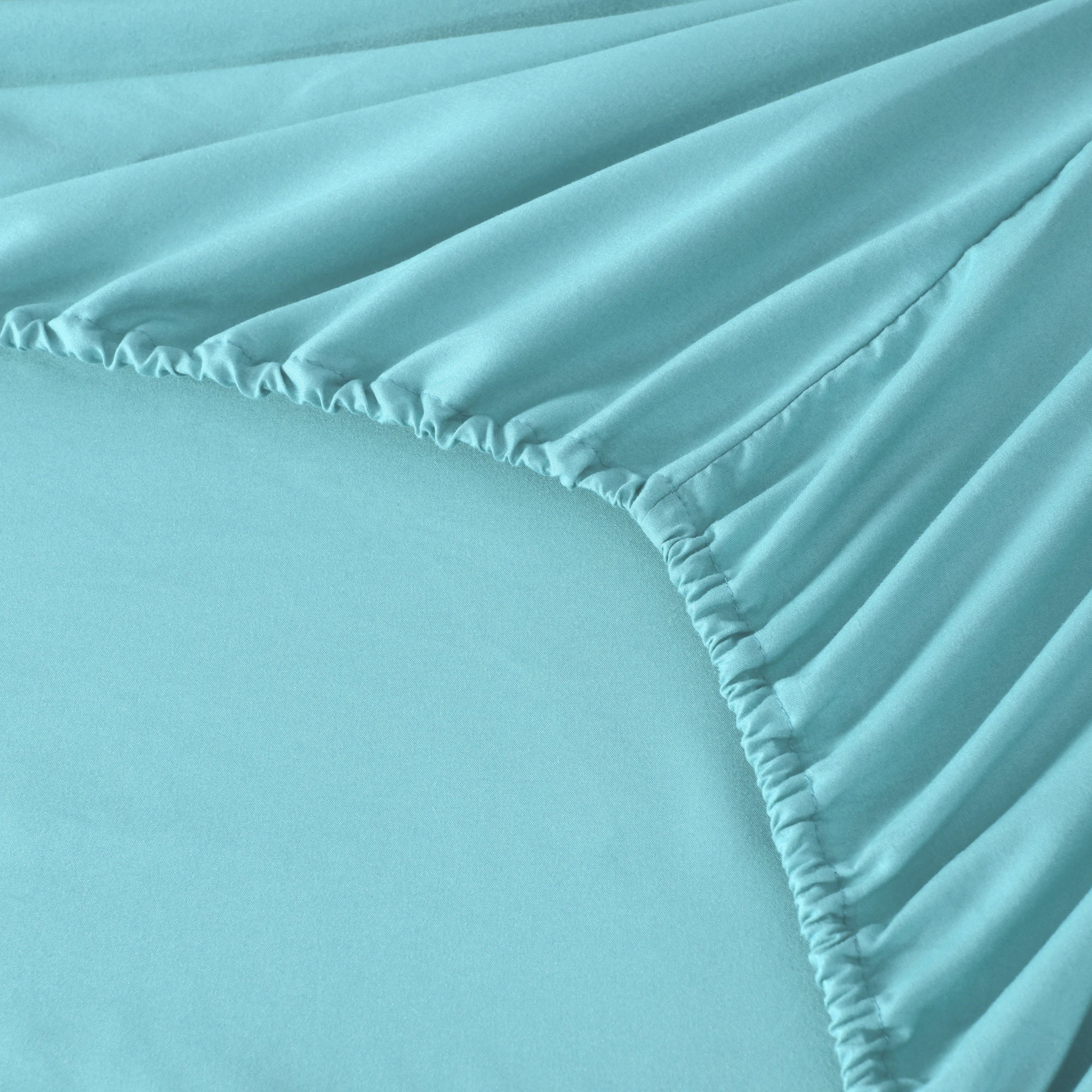 4/6 Piece Soft Solid Embroidered Bed Sheet Set
