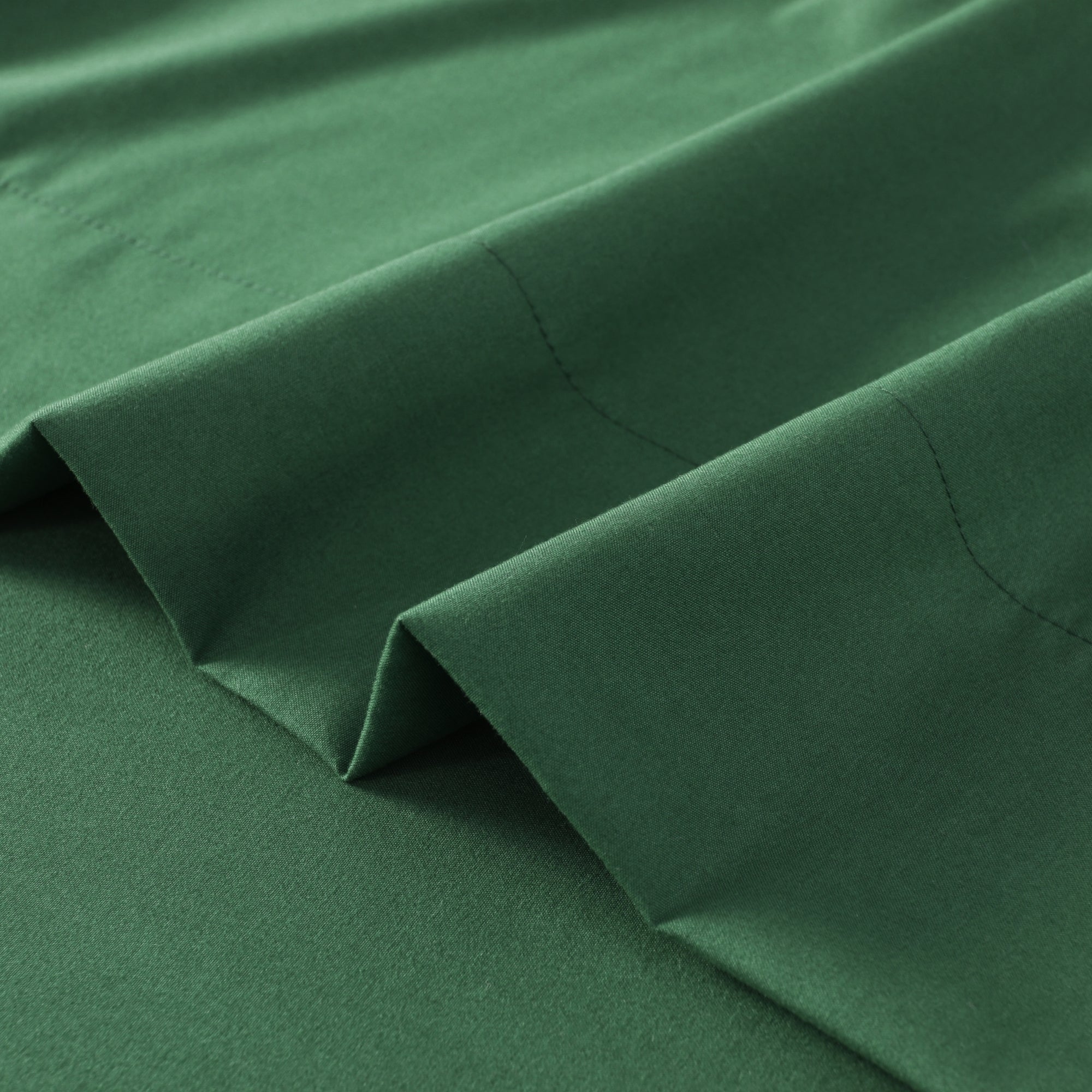 3/4 Piece Soft Solid Embroidered Bed Sheet Set Bedding Set