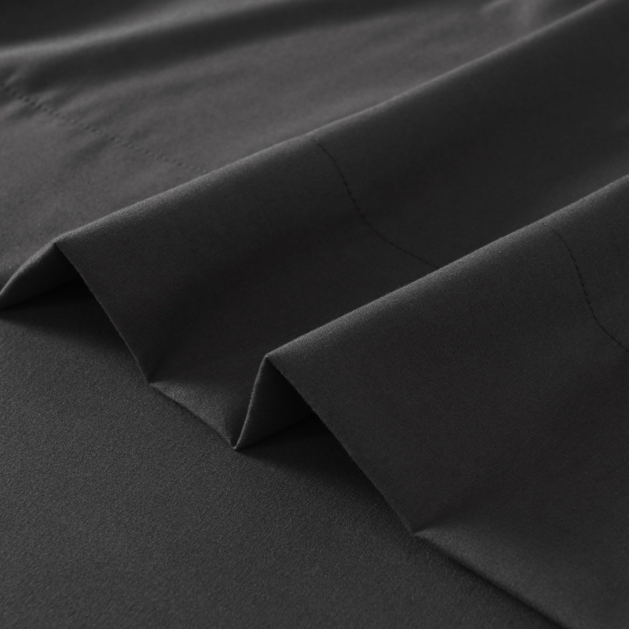 3/4 Piece Soft Solid Embroidered Bed Sheet Set Bedding Set