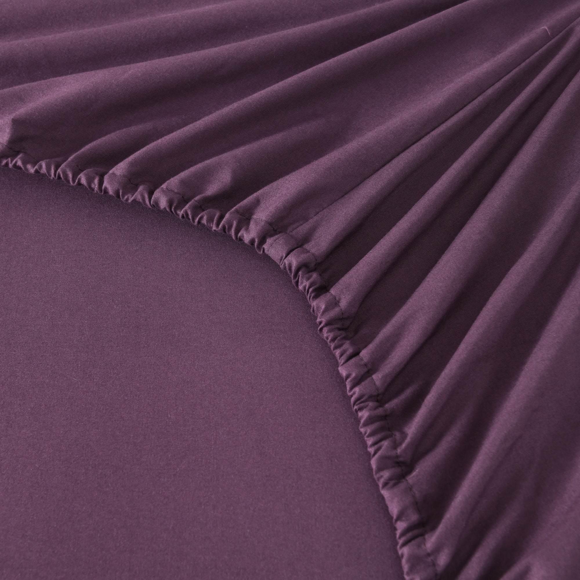 3/4 Piece Soft Solid Embroidered Bed Sheet Set Bedding Set