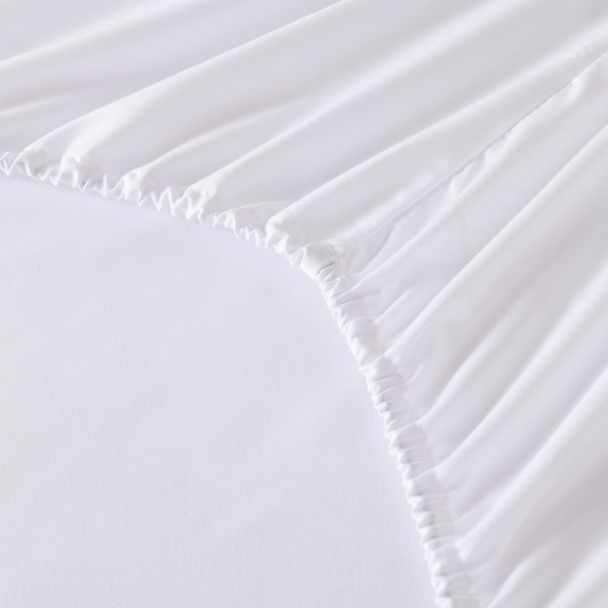 3/4 Piece Soft Solid Embroidered Bed Sheet Set Bedding Set