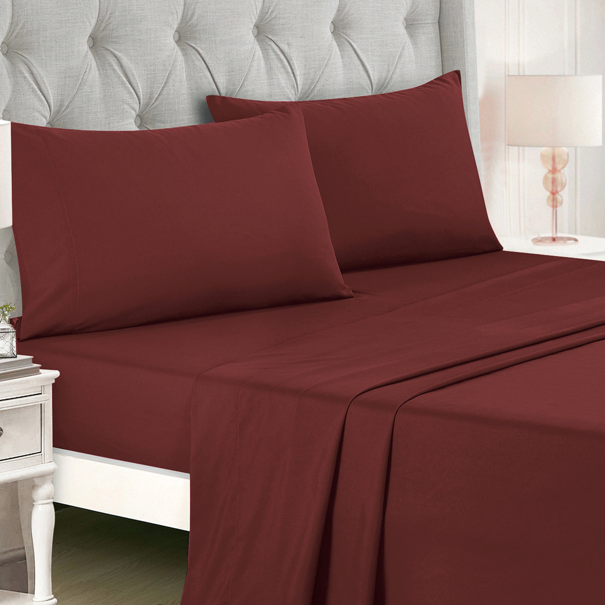 Modern Textured 9-Piece Comforter Set with Sheets