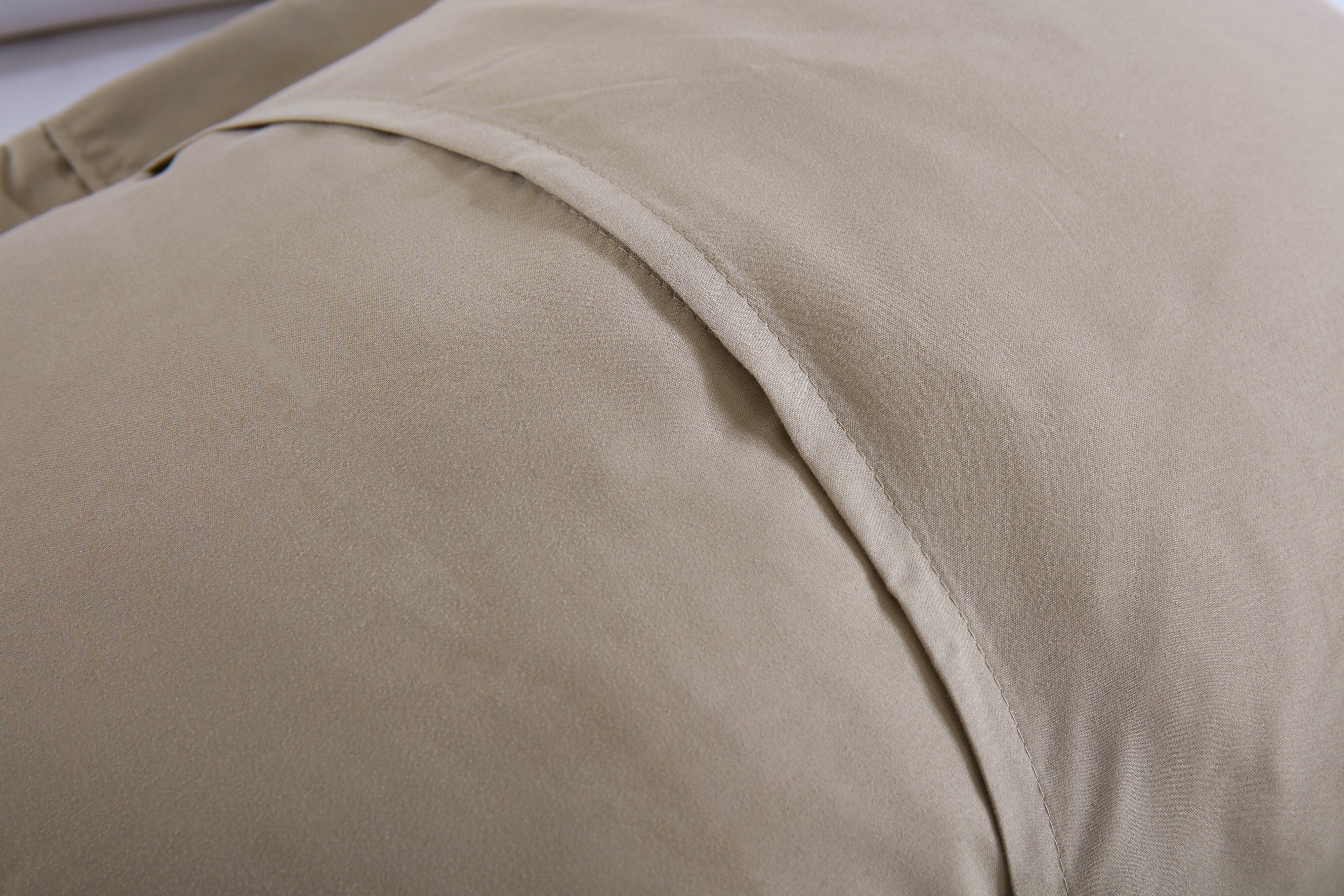 2 Piece Embroidered Pillow Shams Standard Size