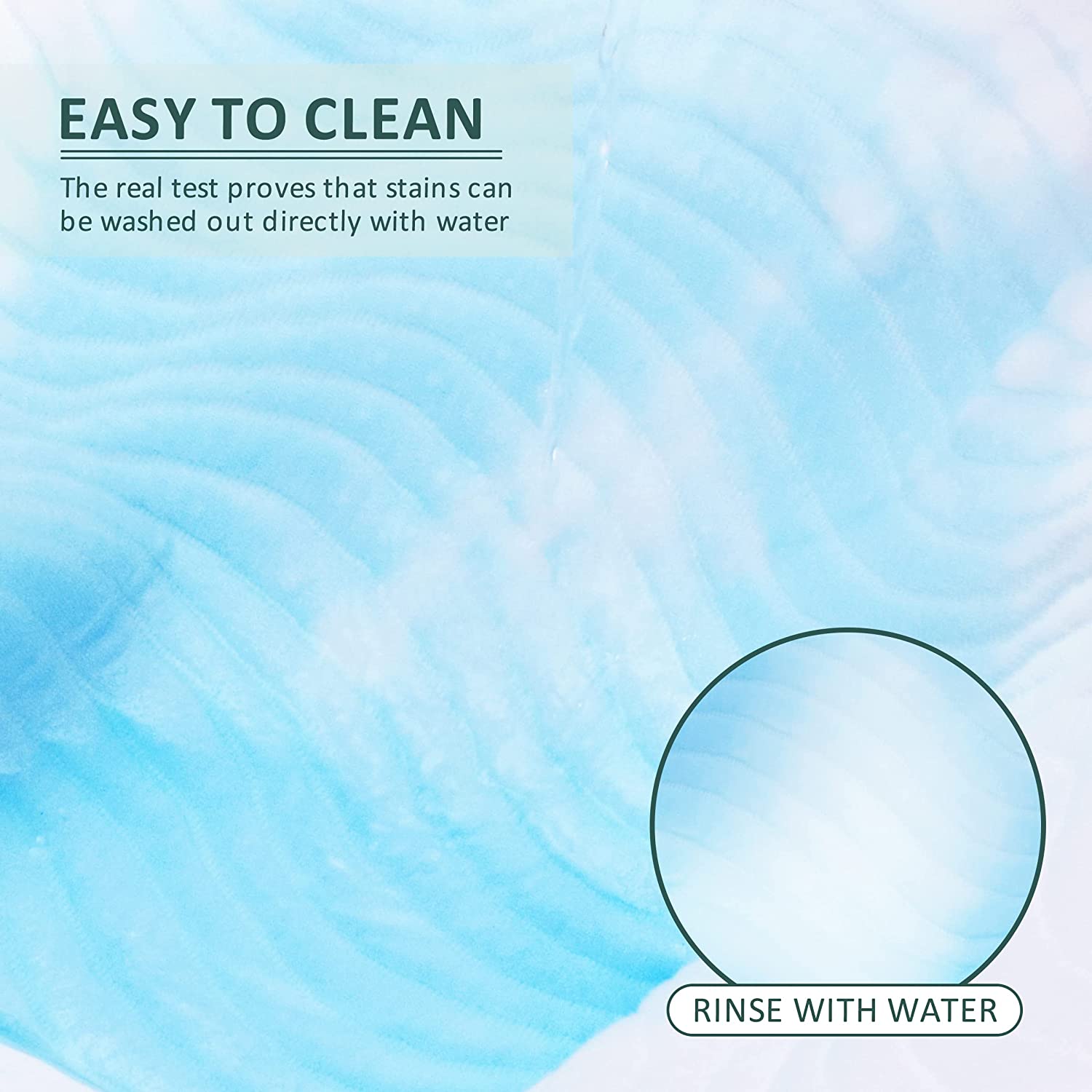 Mattress Protector, 100% Waterproof Knit Soft Breathable Fitted Mattress Cover