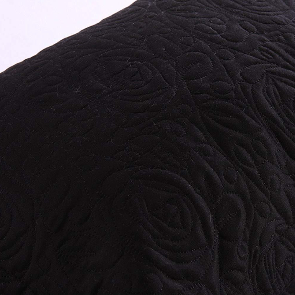 2 Piece Embroidered Pillow Shams Standard Size