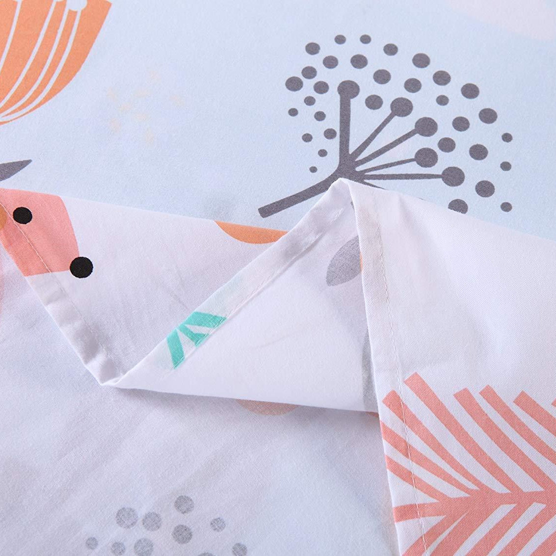 3/4 Piece Kids Cotton Sheet Set, Soft Breathable Animal Bedding