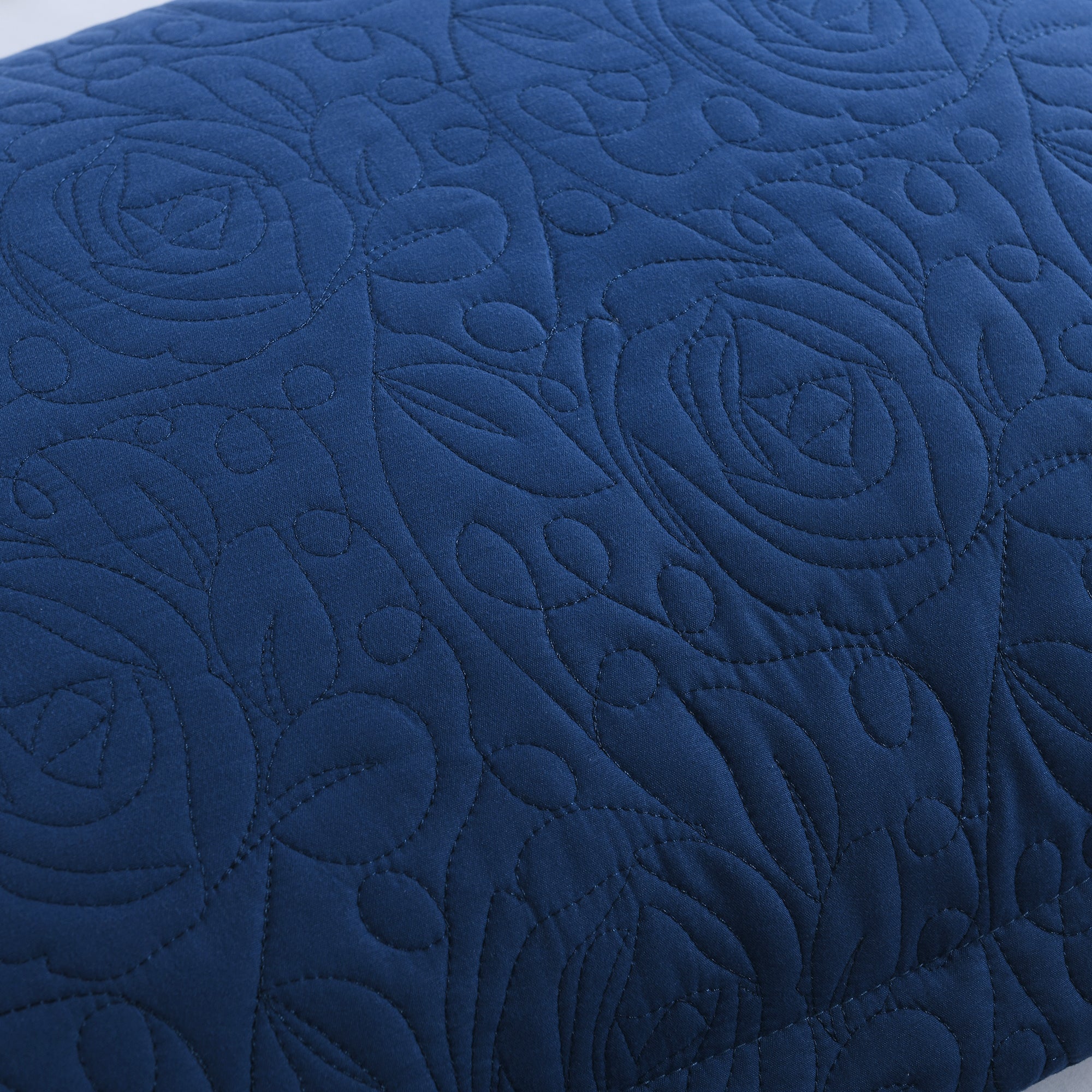 2 Piece Embroidered Pillow Shams Standard Size