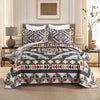 3 Pcs Southwestern Lightweight Quilt Bedspread Set Maze B198