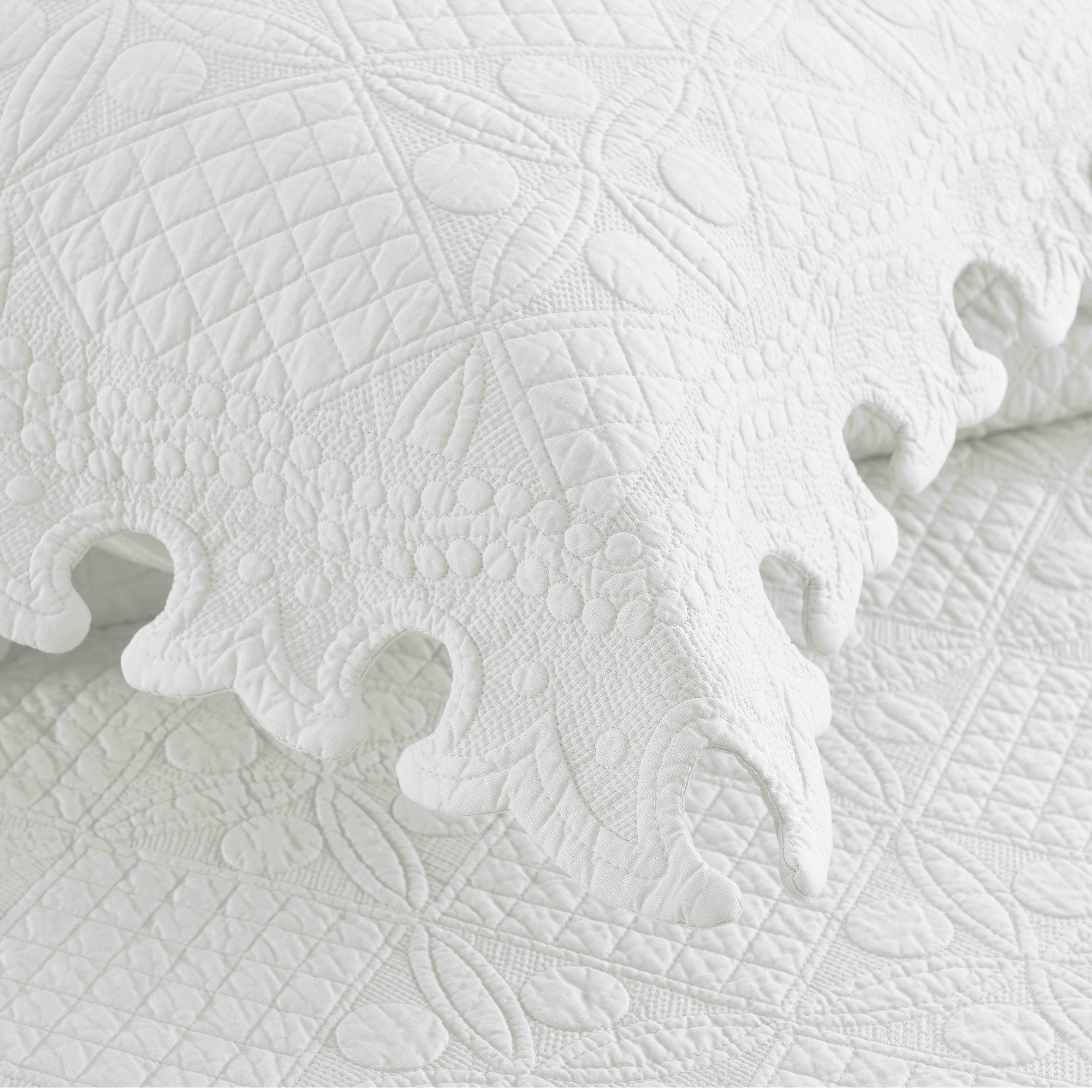 3-Piece 100% Cotton Oversized Quilt Bedspread Set TW