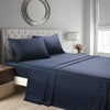 3/4 Pcs Luxury Stripe Bed Sheets Set 35000
