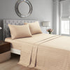 3/4 Pcs Luxury Stripe Bed Sheets Set 35000