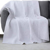 100% Cotton Quilted Throw Decorative Throw Blanket