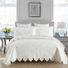 3 Pcs 100% Cotton Oversized Quilt Bedspread Set TK