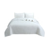 3PCS Stitching 100% Cotton Oversized Quilt Bedspread Set