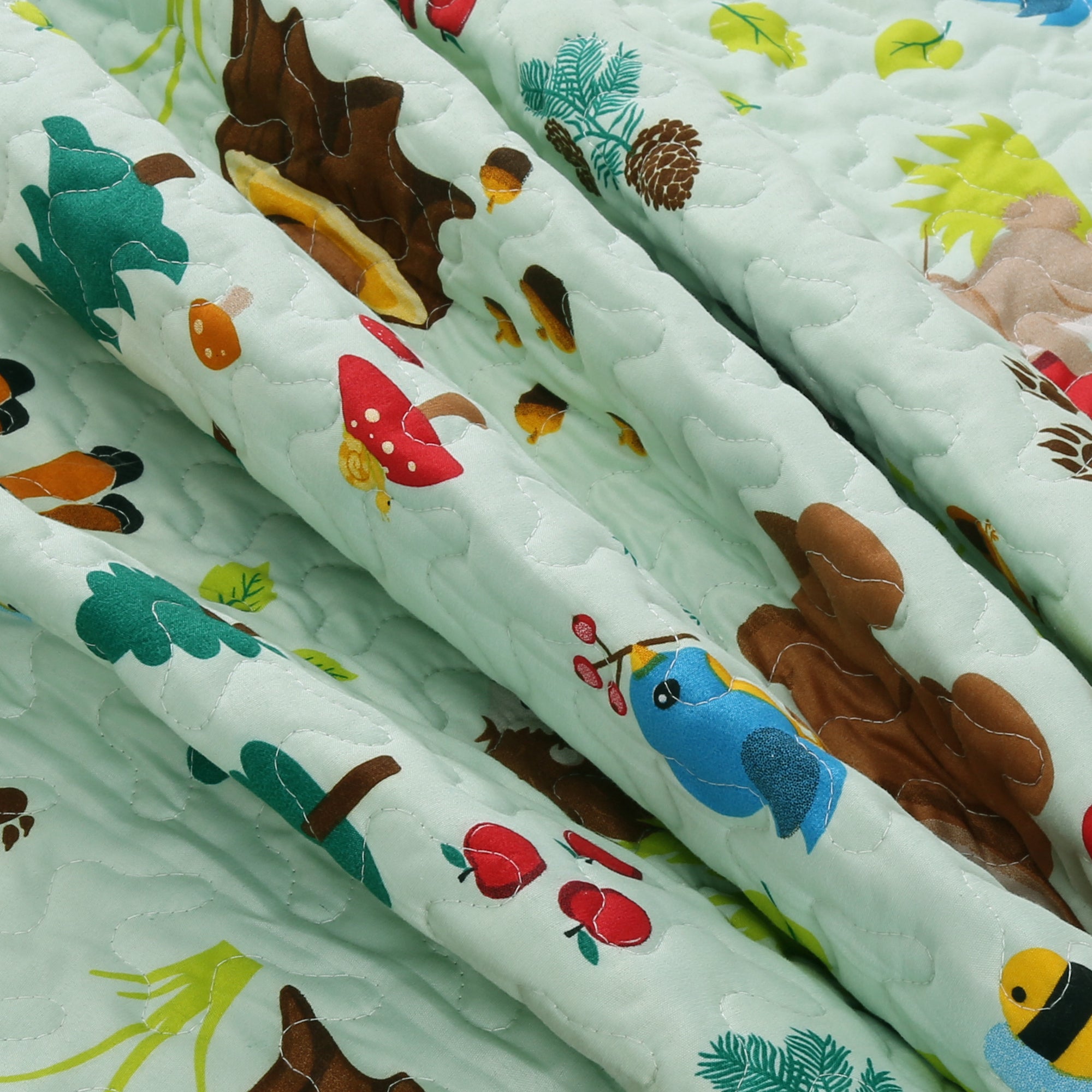 2/3 Piece Kids Quilt Bedspread Set Throw Blanket