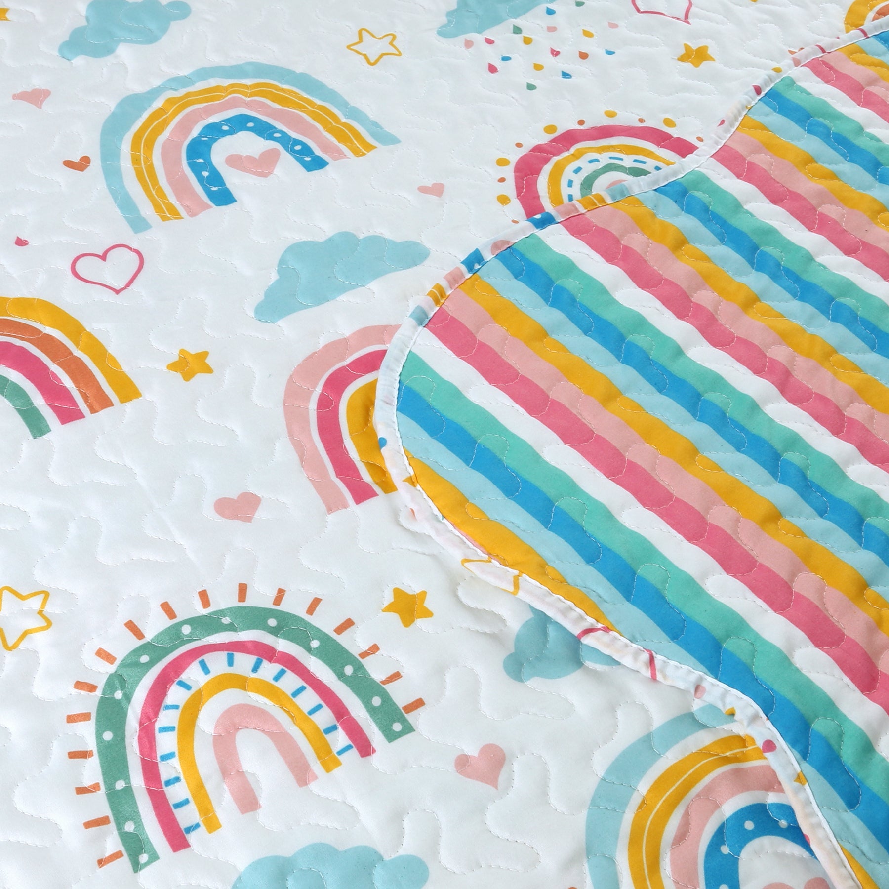 2/3 Piece Kids Quilt Bedspread Set Throw Blanket