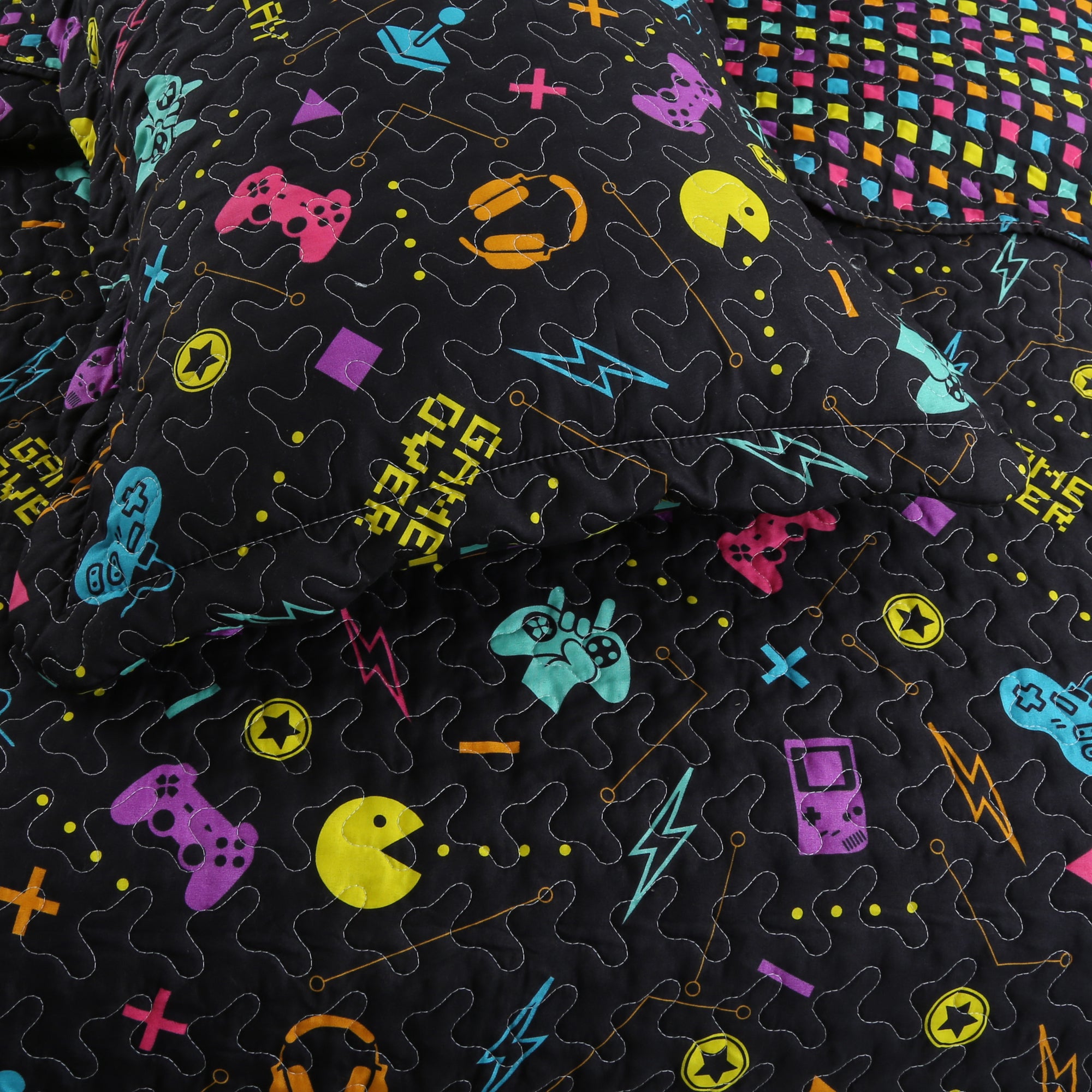 2/3 Piece Kids Quilt Bedspread Set Throw Blanket