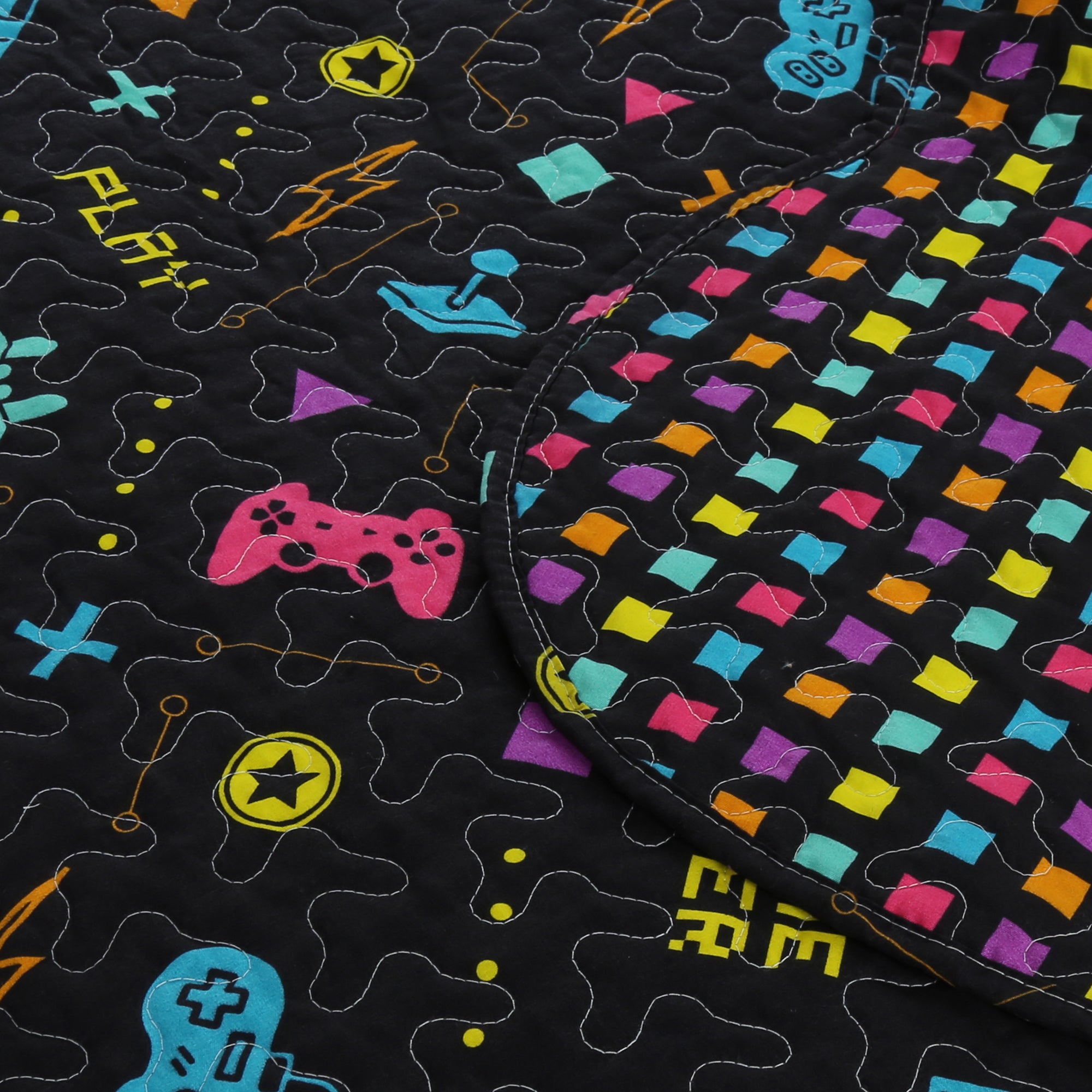 2/3 Piece Kids Quilt Bedspread Set Throw Blanket