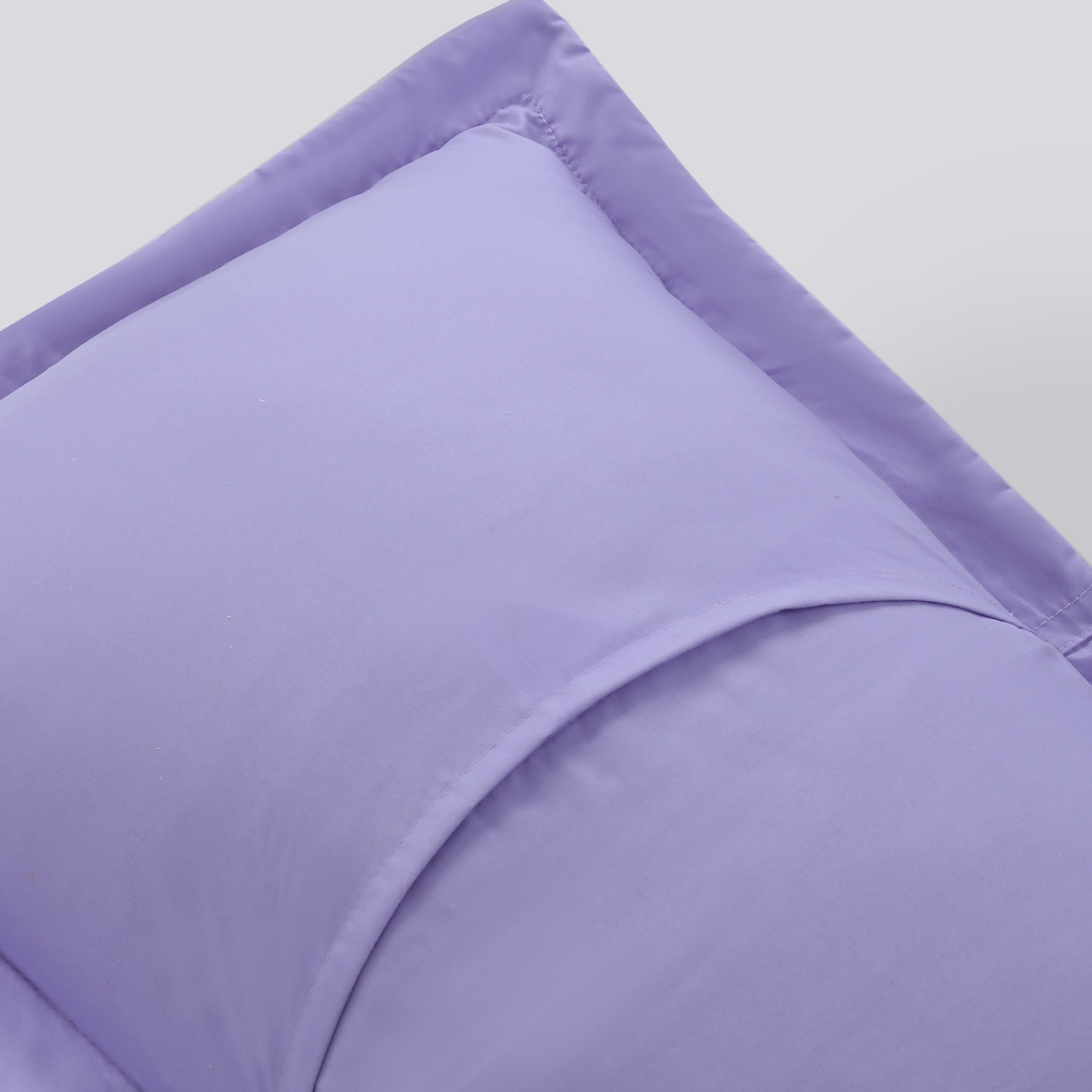 2-Piece Embroidered Pillow Shams, Queen Decorative Microfiber Pillow Shams Set Standard Size