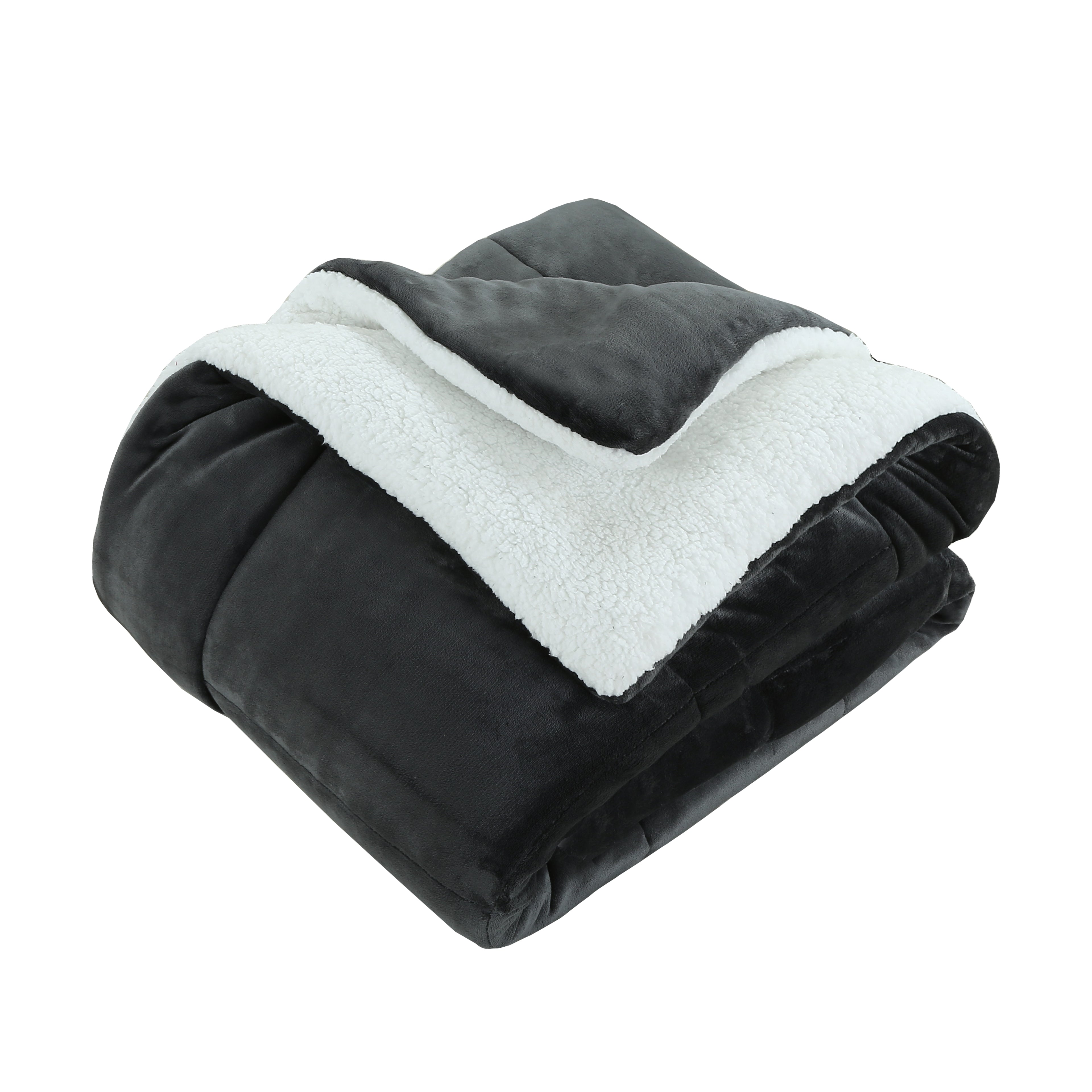 3 Piece Soft Cozy Plush Solid Color Comforter Set