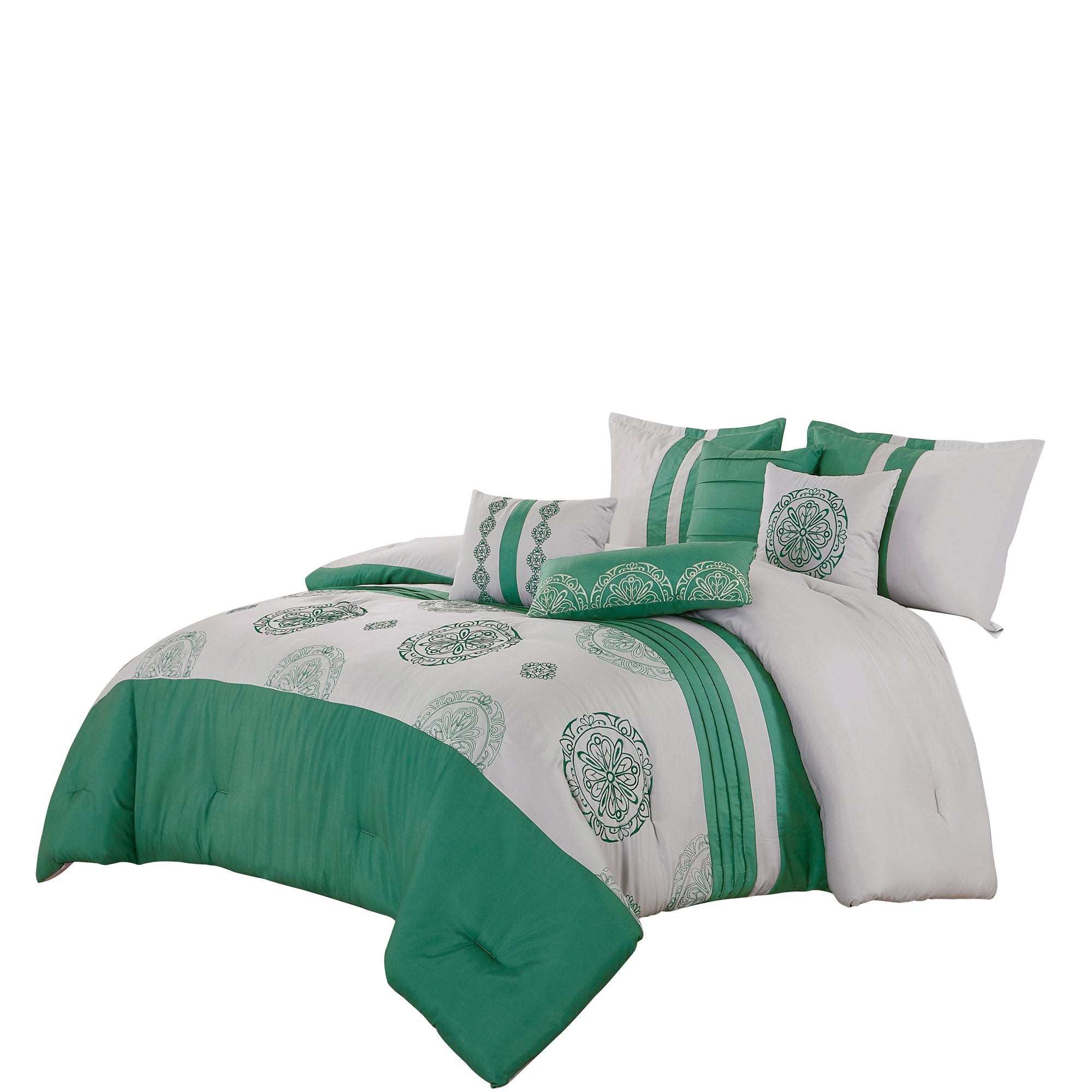 7 PCS Bedding Comforter Set