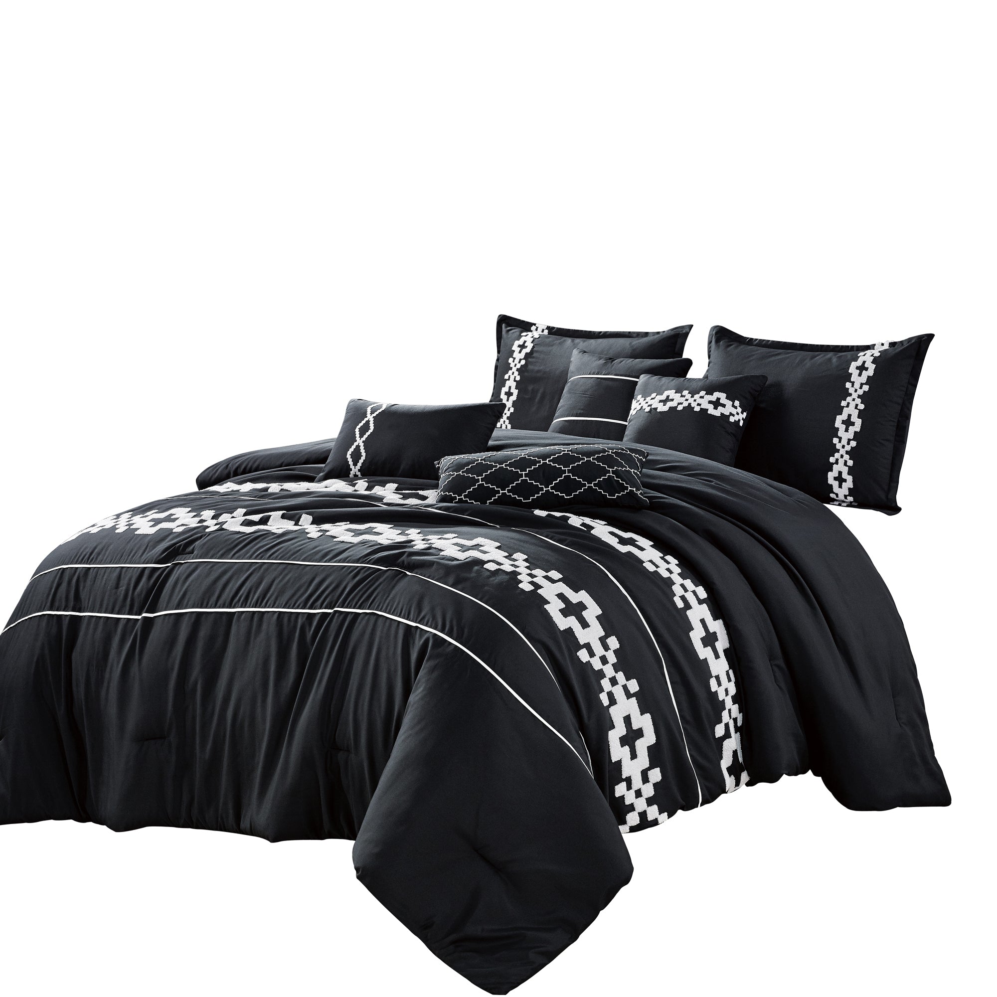 7 PCS Bedding Comforter Set Myisha 2024