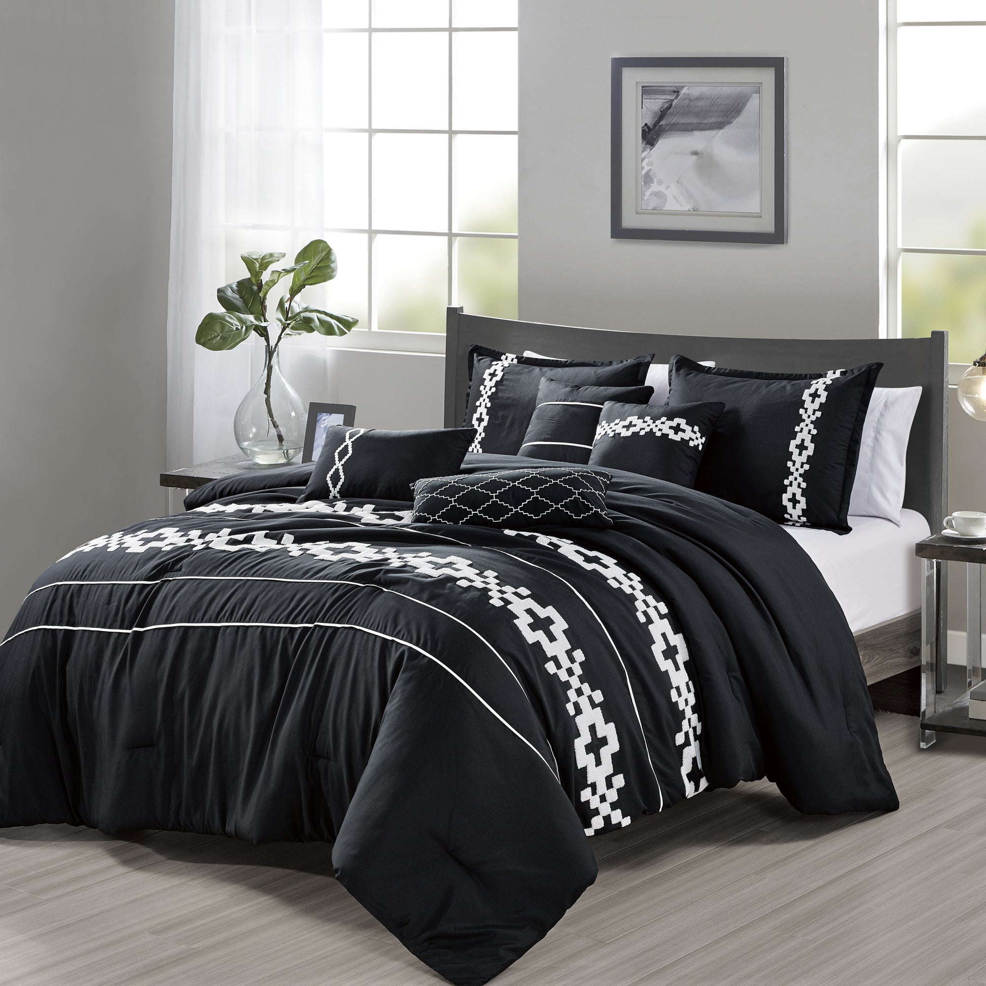 7 PCS Bedding Comforter Set Myisha 2024