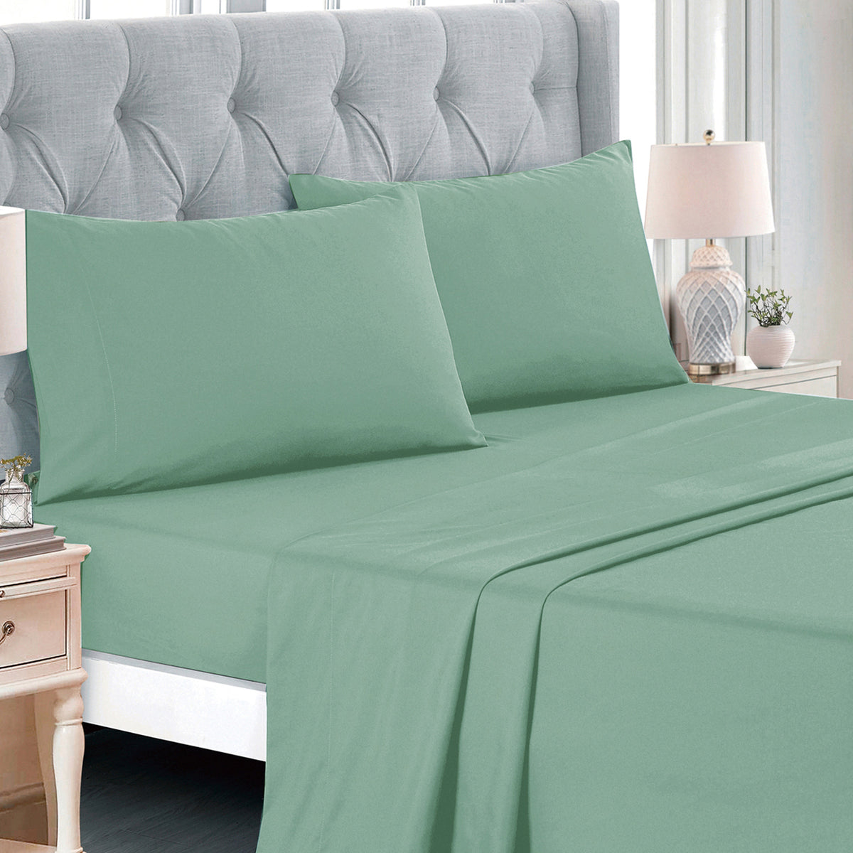 7-Piece Floral Comforter Set with Sheets