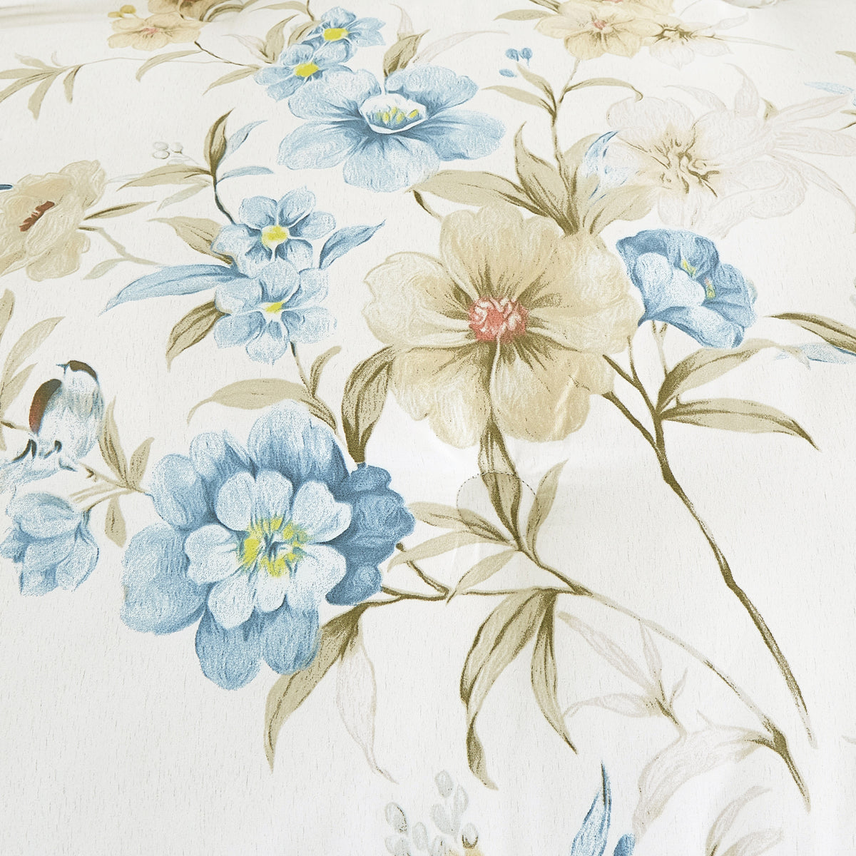 7-Piece Floral Comforter Set with Sheets