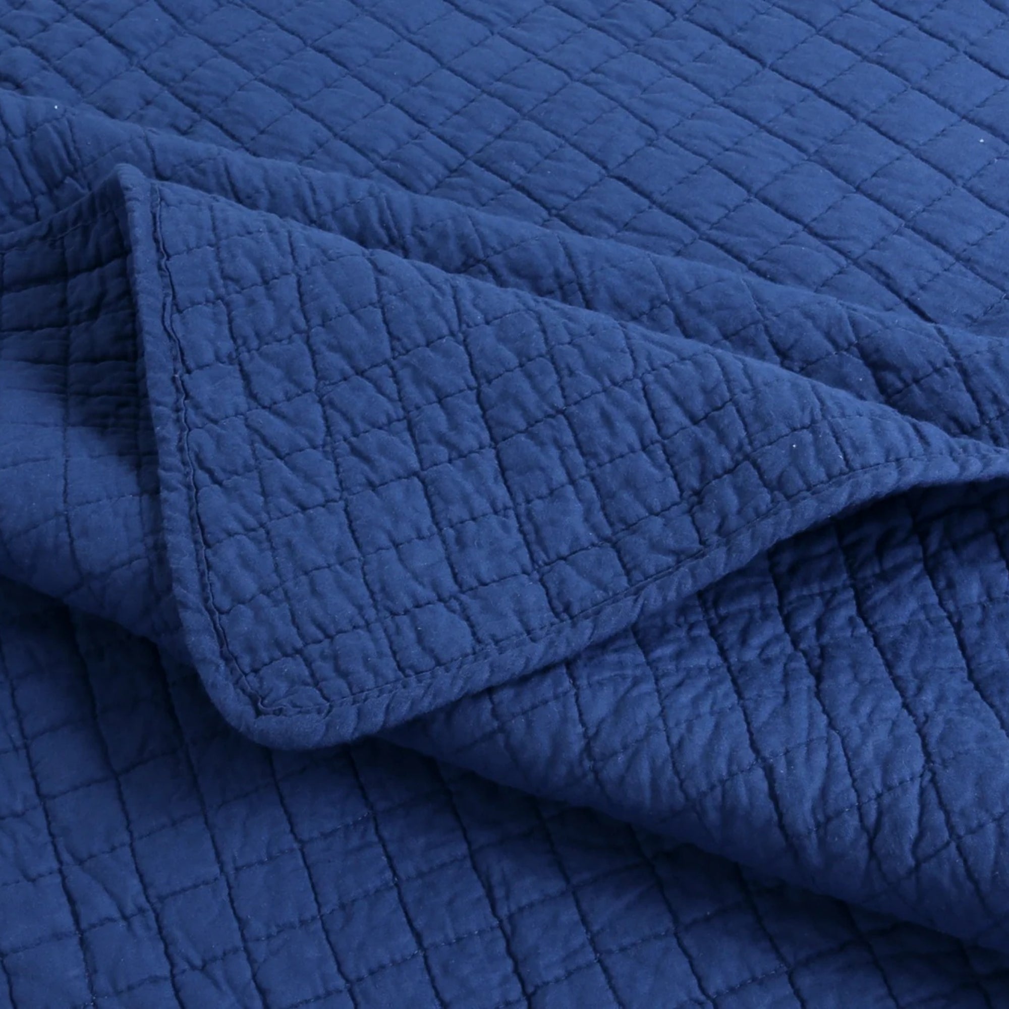 100% Cotton Quilted Throw Blanket Soft Decorative Couch Sofa Cover Lightweight Bed Throw