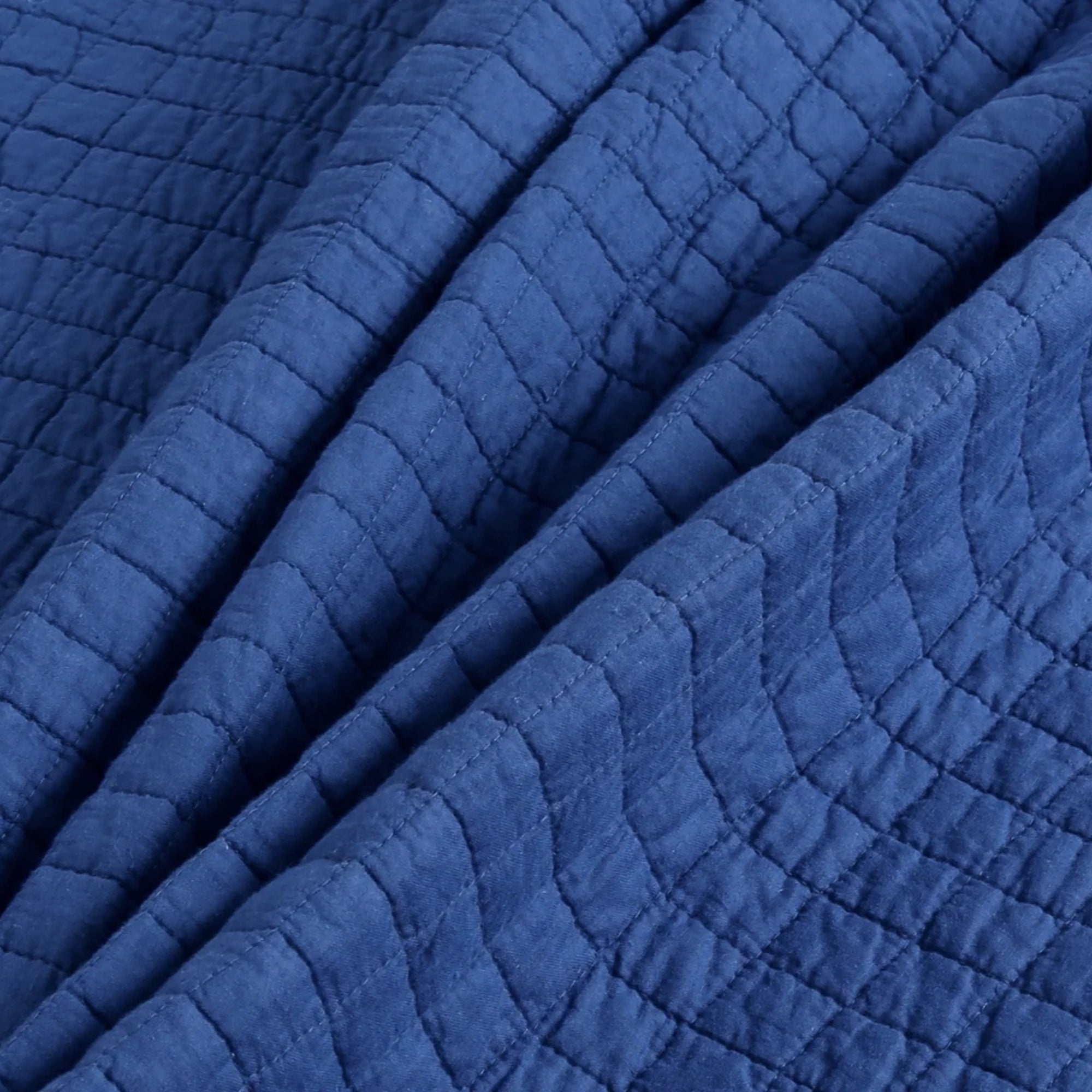 100% Cotton Quilted Throw Decorative Throw Blanket