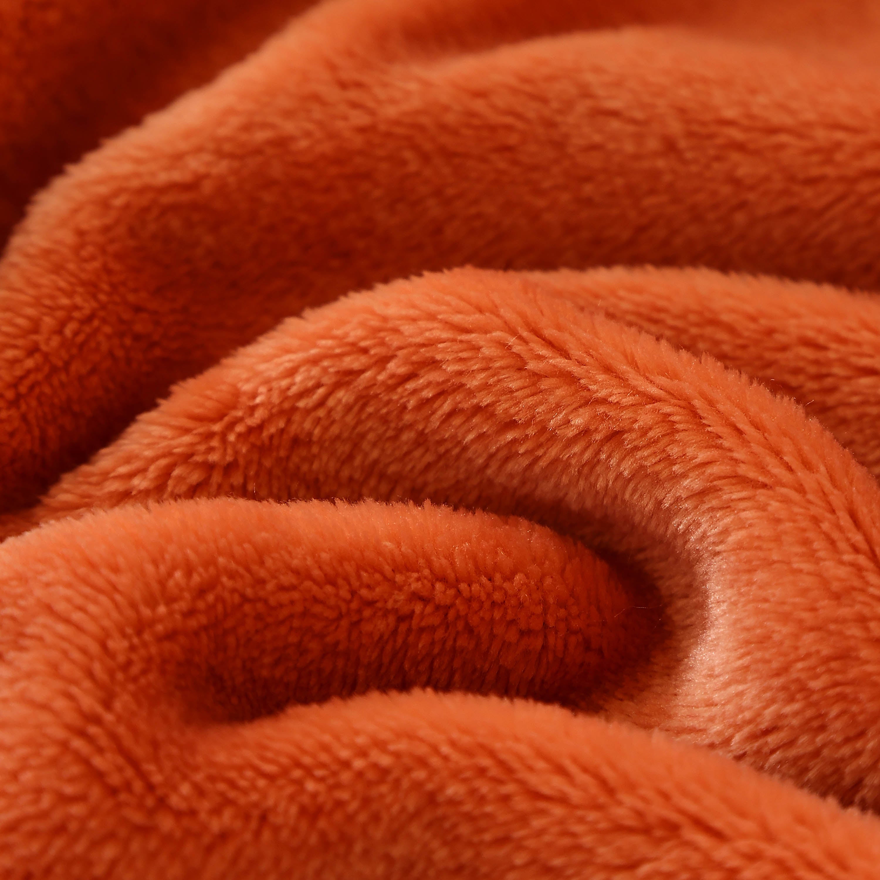 King Size Flannel Fleece Throw Blanket 240GSM Soft Lightweight Plush Cozy Bed Blanket 102 x 90 Inches