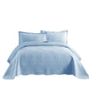 3-Pcs 100% Cotton Oversized Quilt Bedspread Set TF